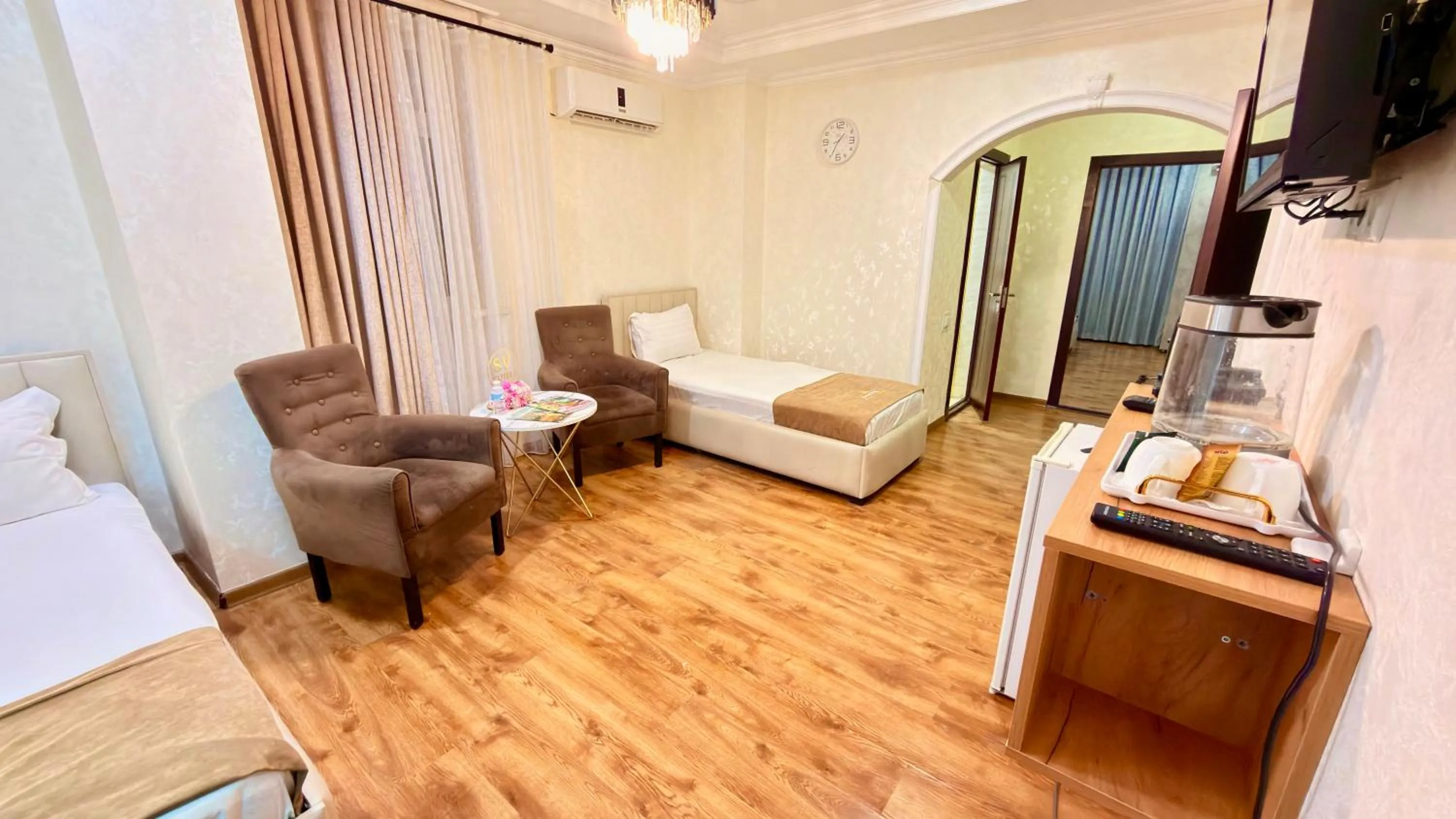 Bed in SV HOTEL Tashkent