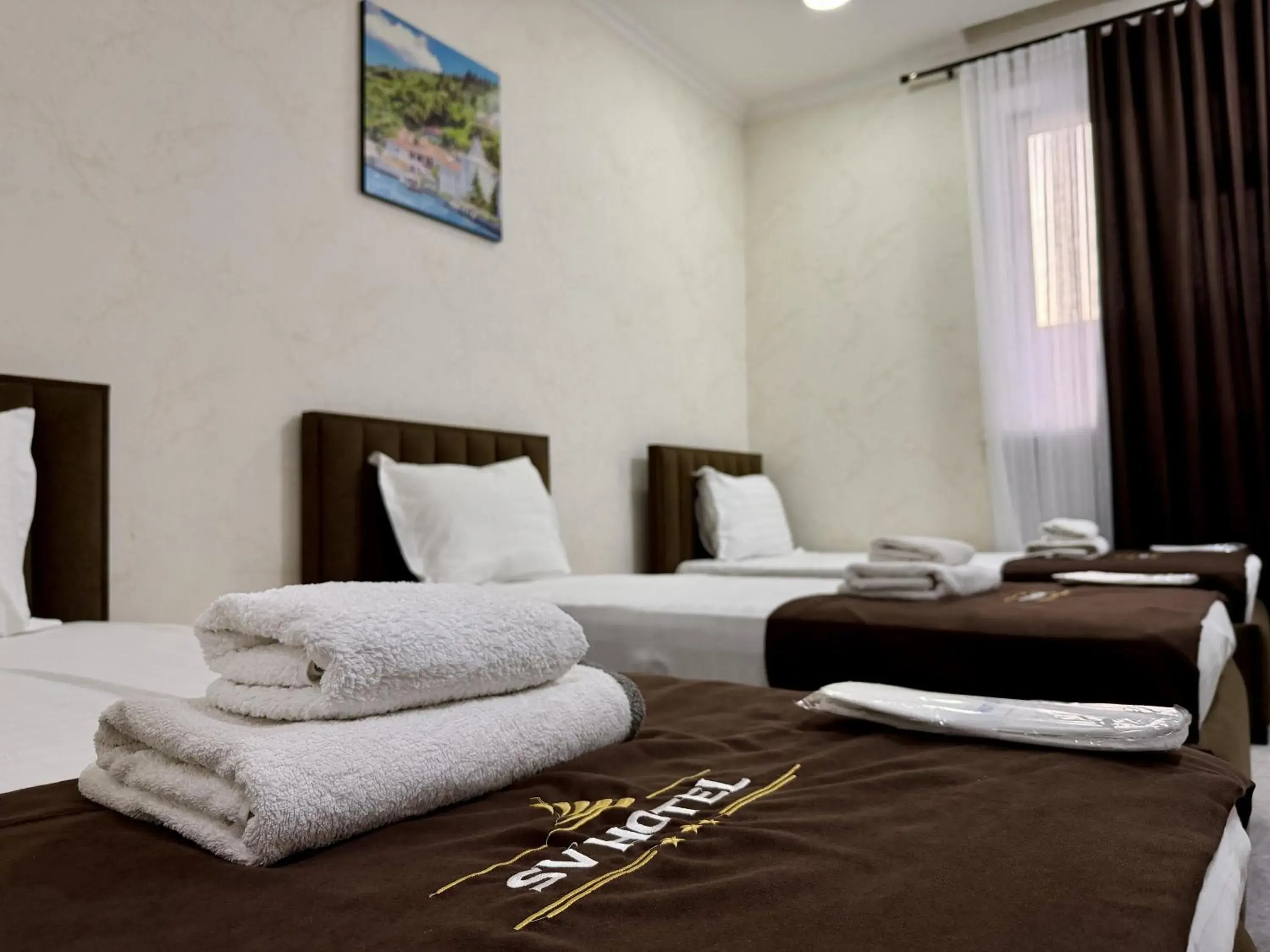 Bed in SV HOTEL Tashkent Bed in SV HOTEL Tashkent