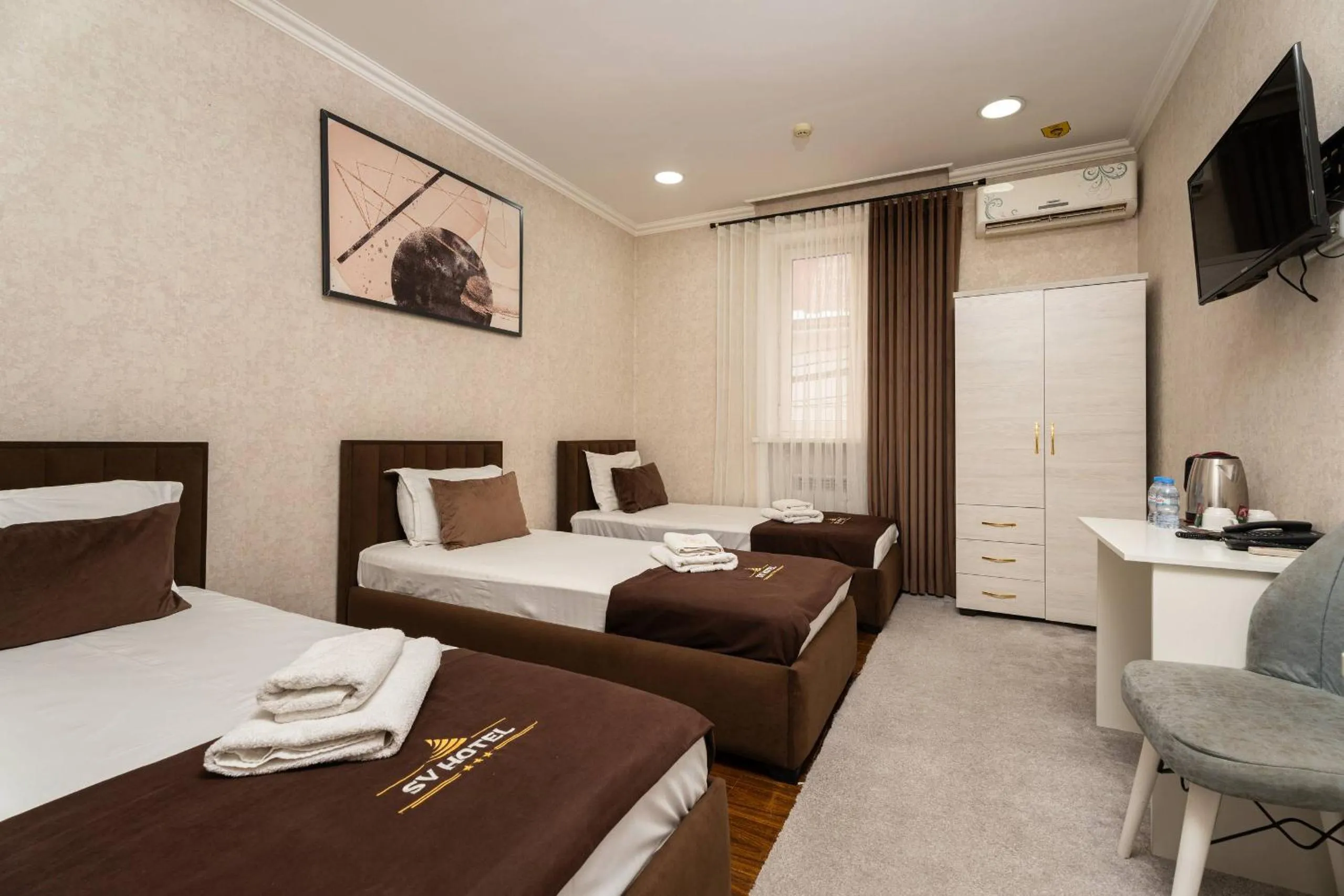 Bed in SV HOTEL Tashkent