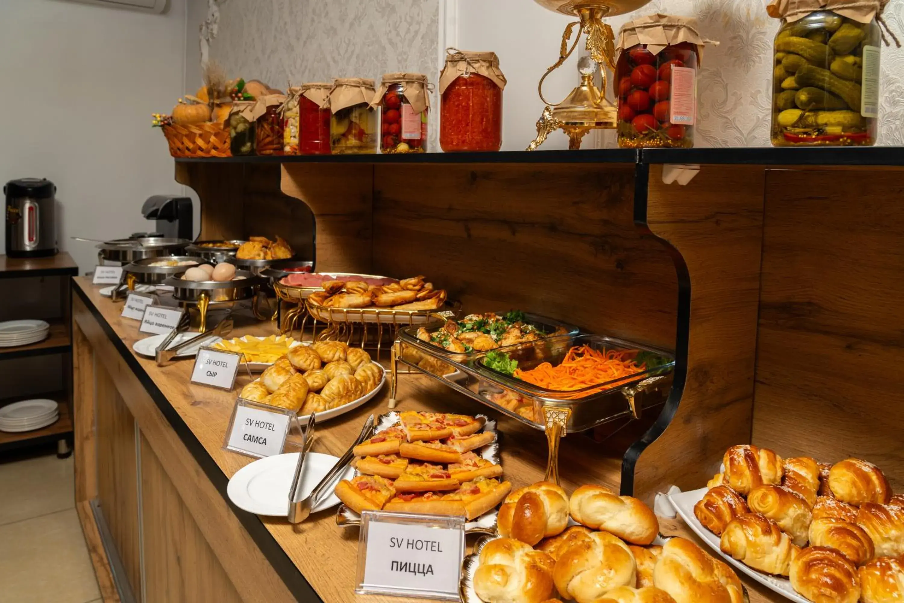 Buffet breakfast in SV HOTEL Buffet breakfast in SV HOTEL