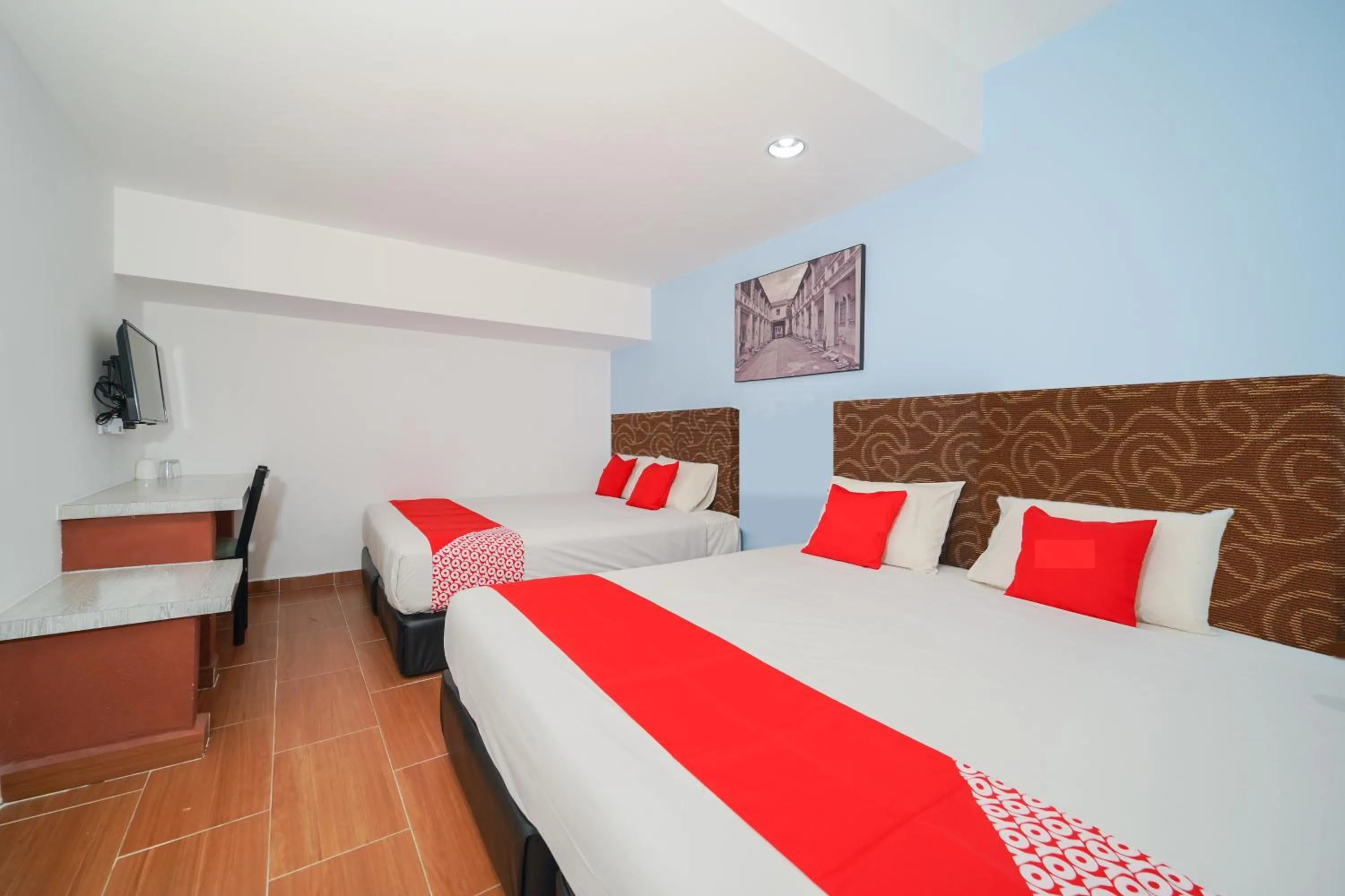 Photo of the whole room, Bed in JMA FERRINGHI BEACH HOTEL