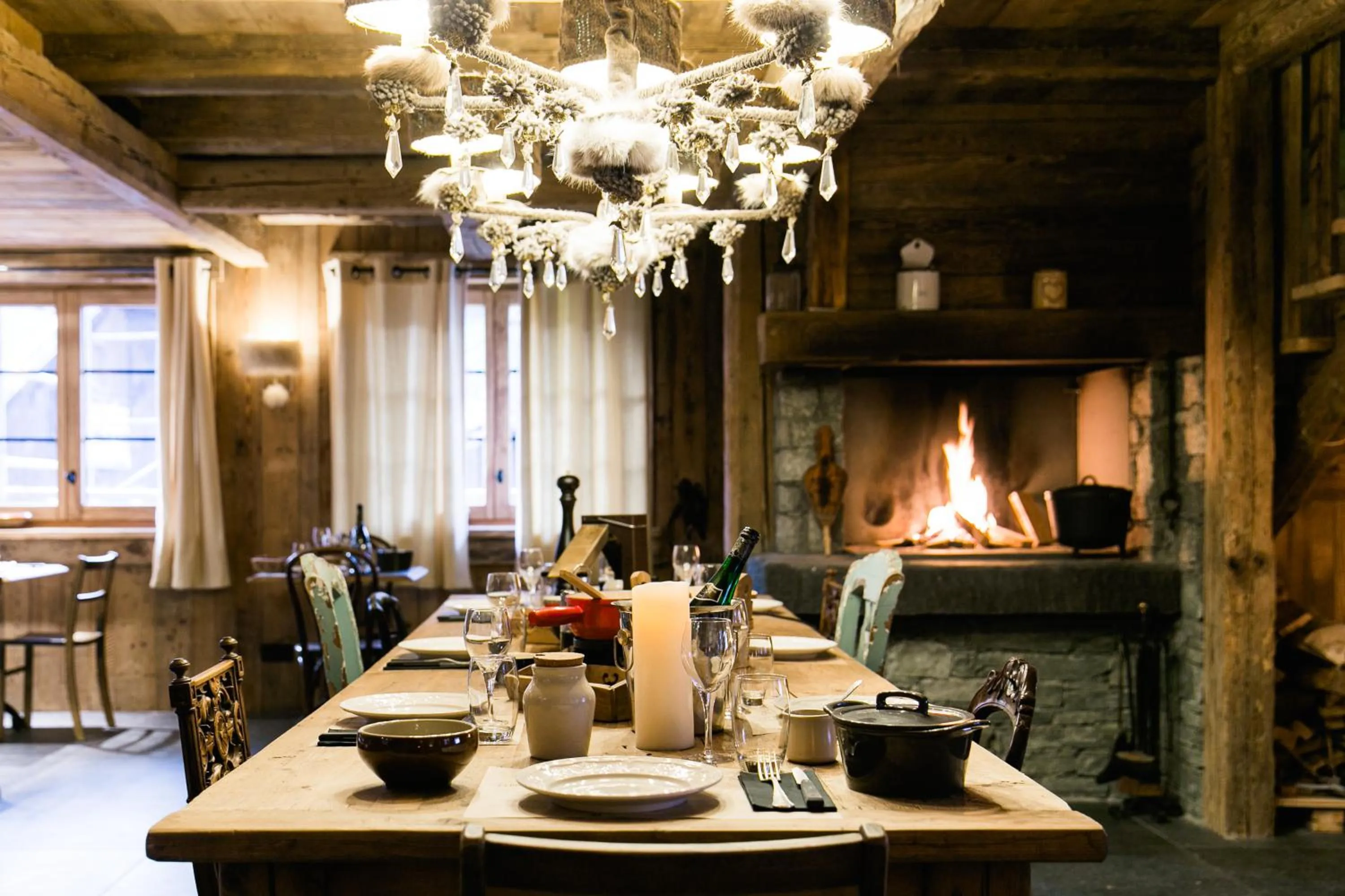 Restaurant/places to eat in Chalet-Hôtel La Marmotte, La Tapiaz & SPA, The Originals Relais