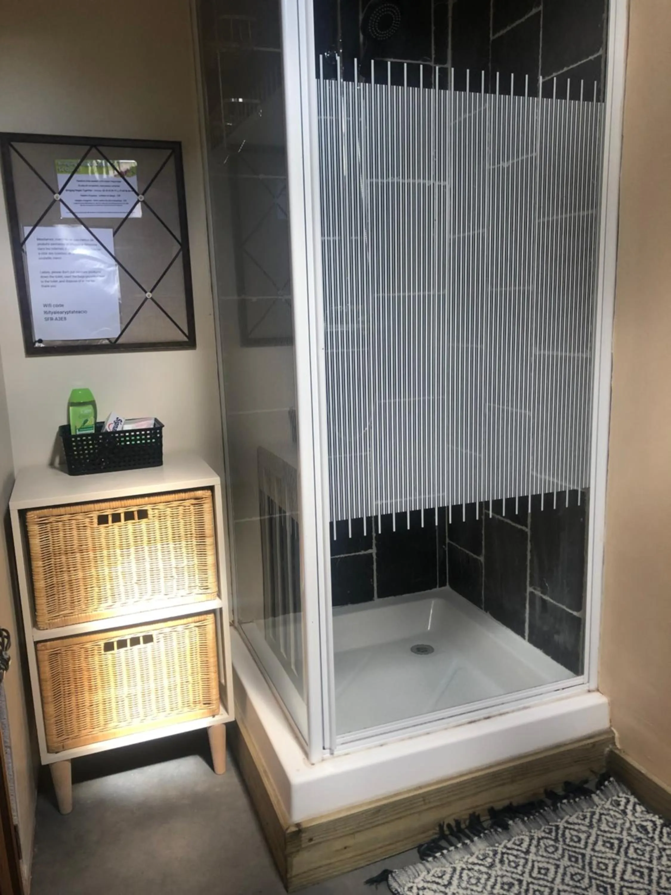 Bathroom in La forge b&b