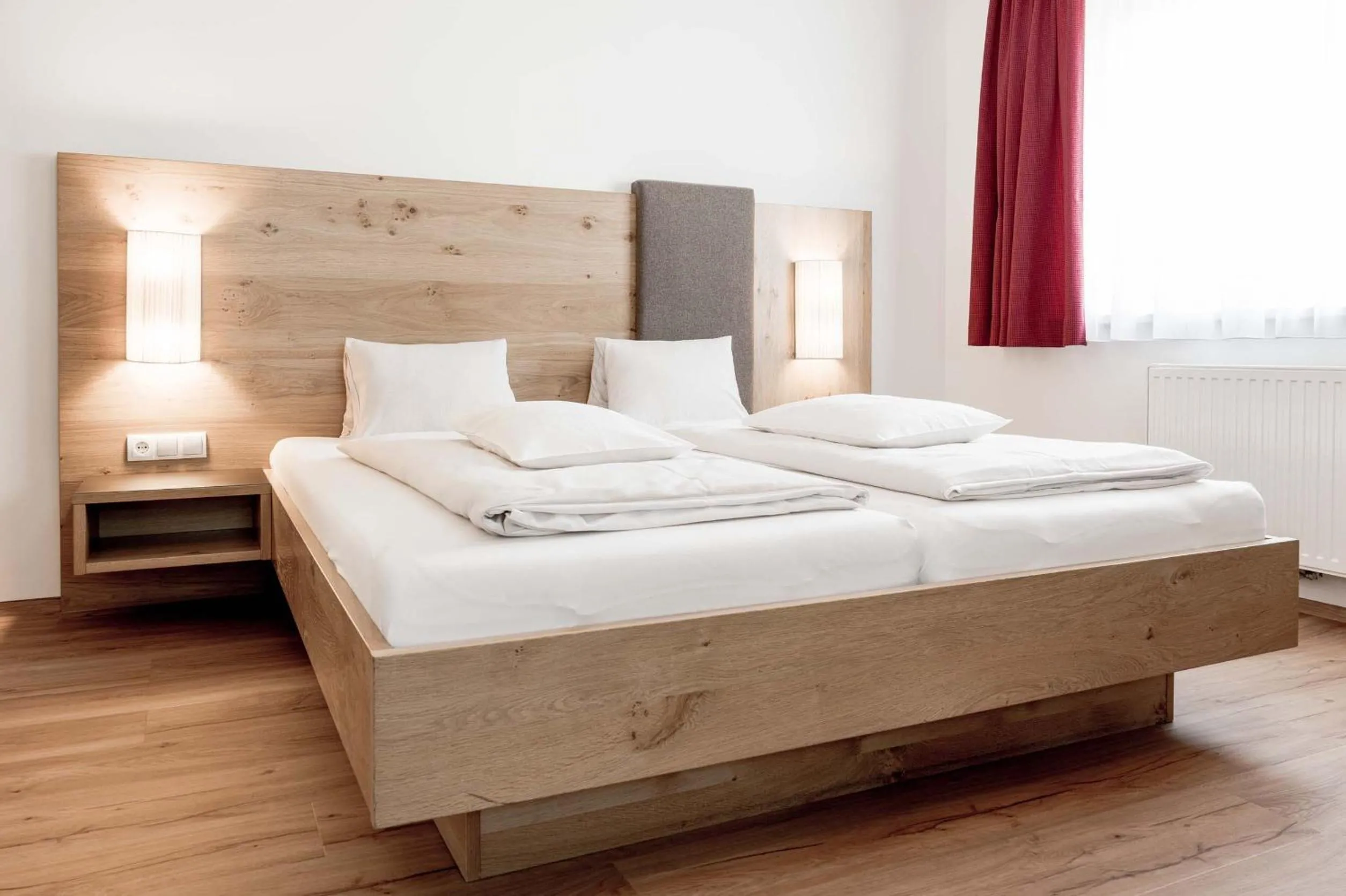Bed in Die Barbara Appartements & Zimmer
