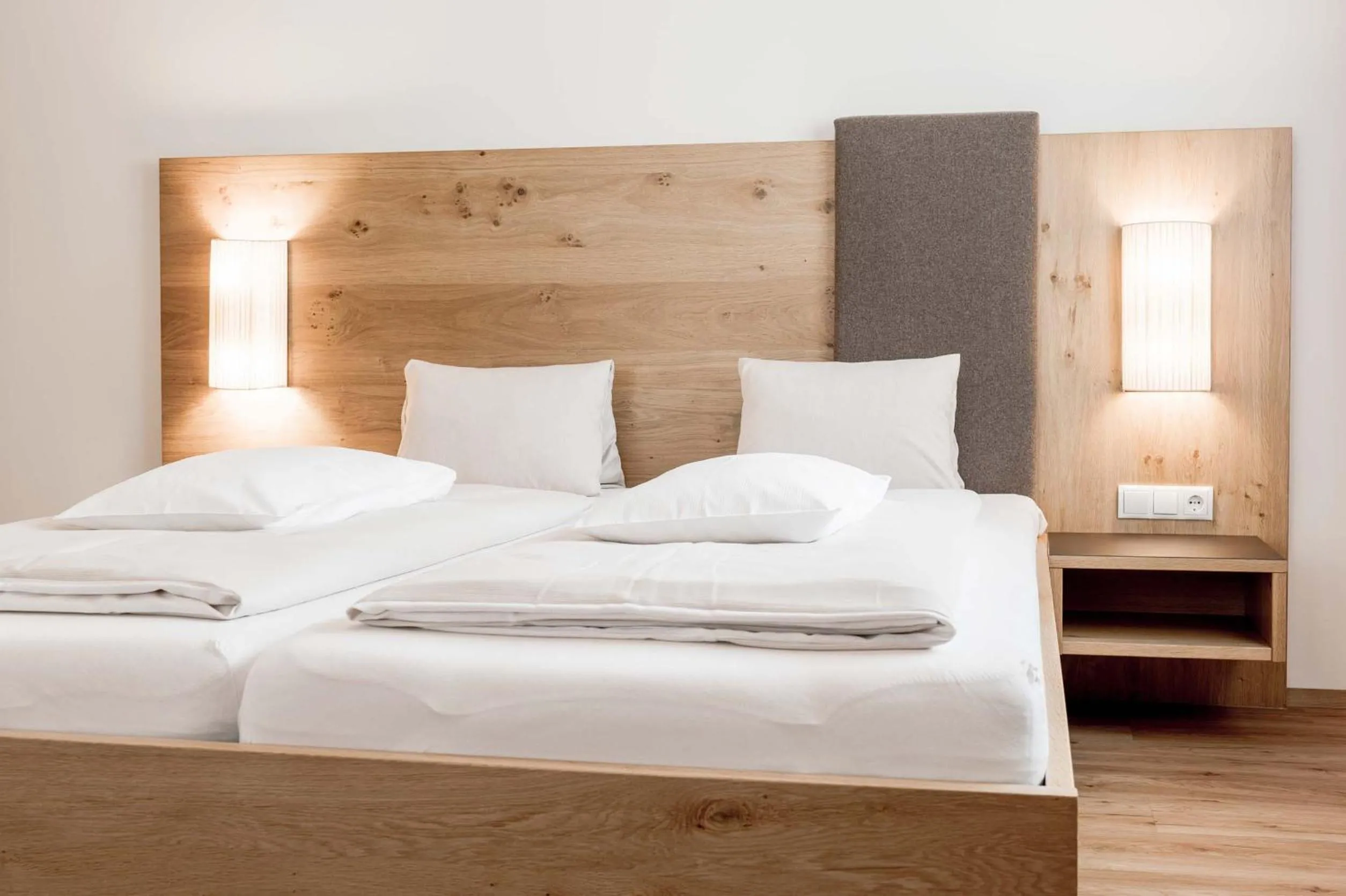 Bed in Die Barbara Appartements & Zimmer