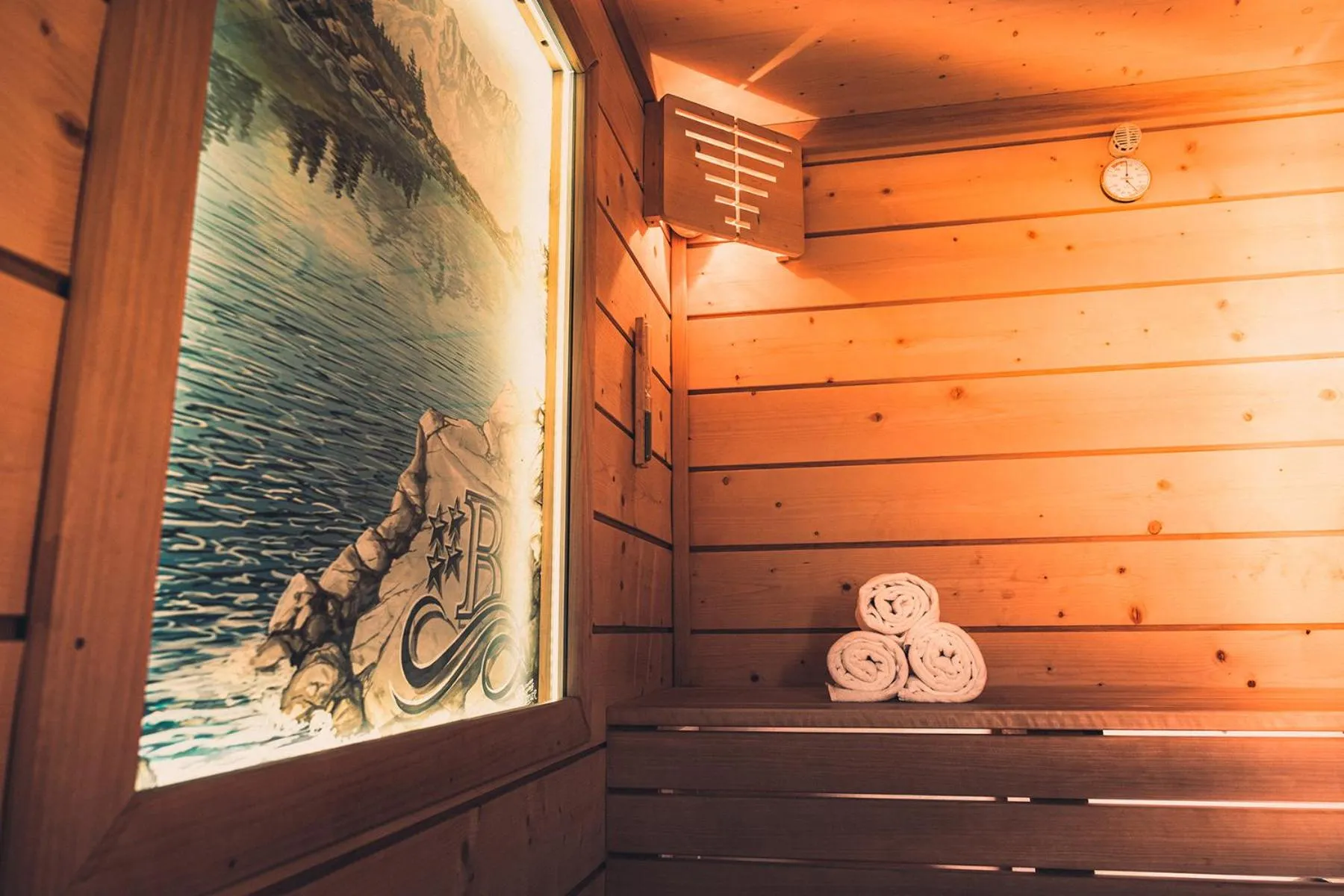 Sauna in Die Barbara Appartements & Zimmer