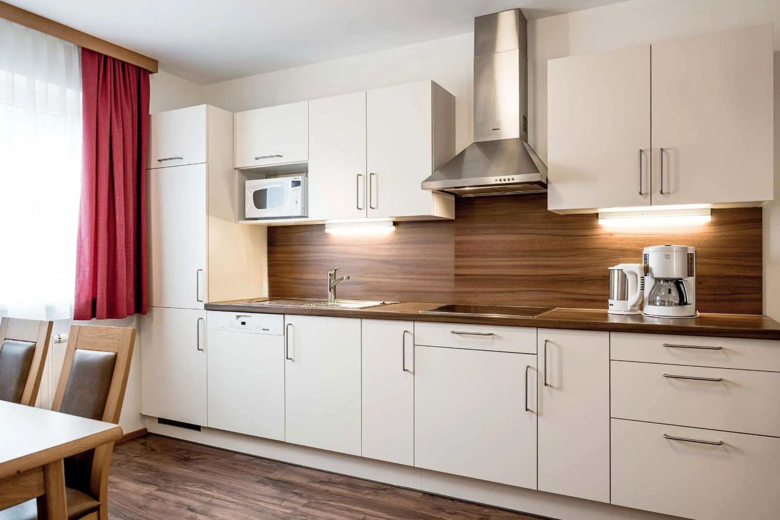 Kitchen or kitchenette in Die Barbara Appartements & Zimmer
