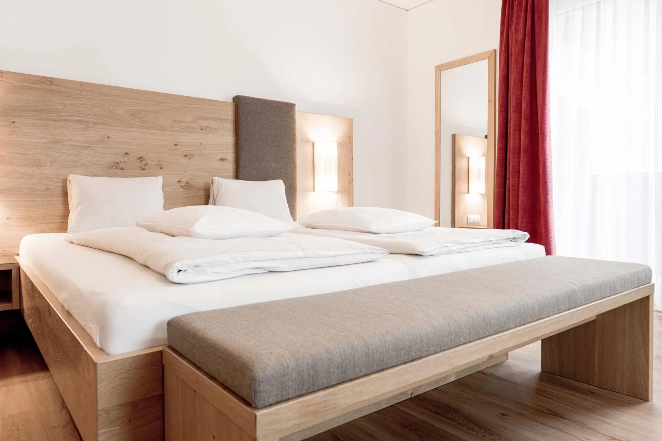 Bed in Die Barbara Appartements & Zimmer