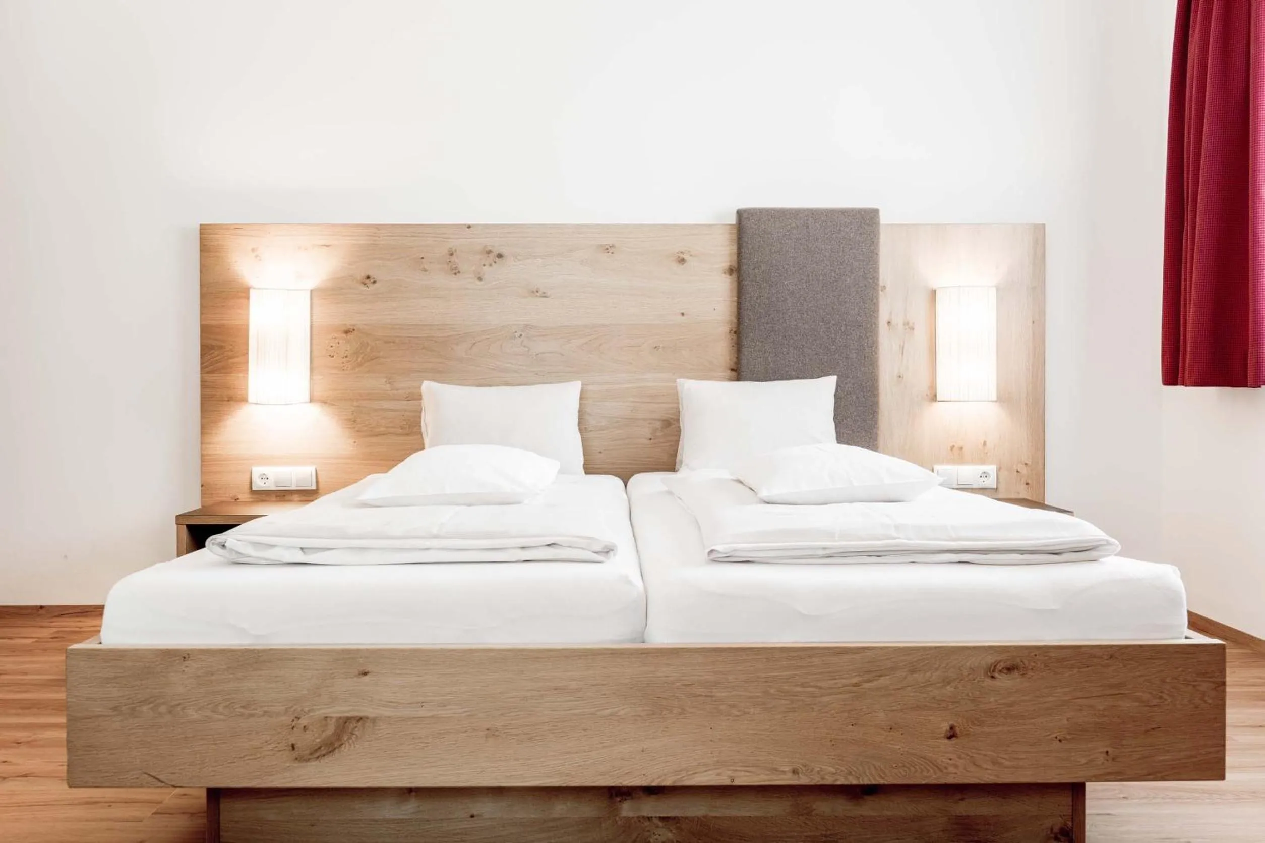 Bed in Die Barbara Appartements & Zimmer