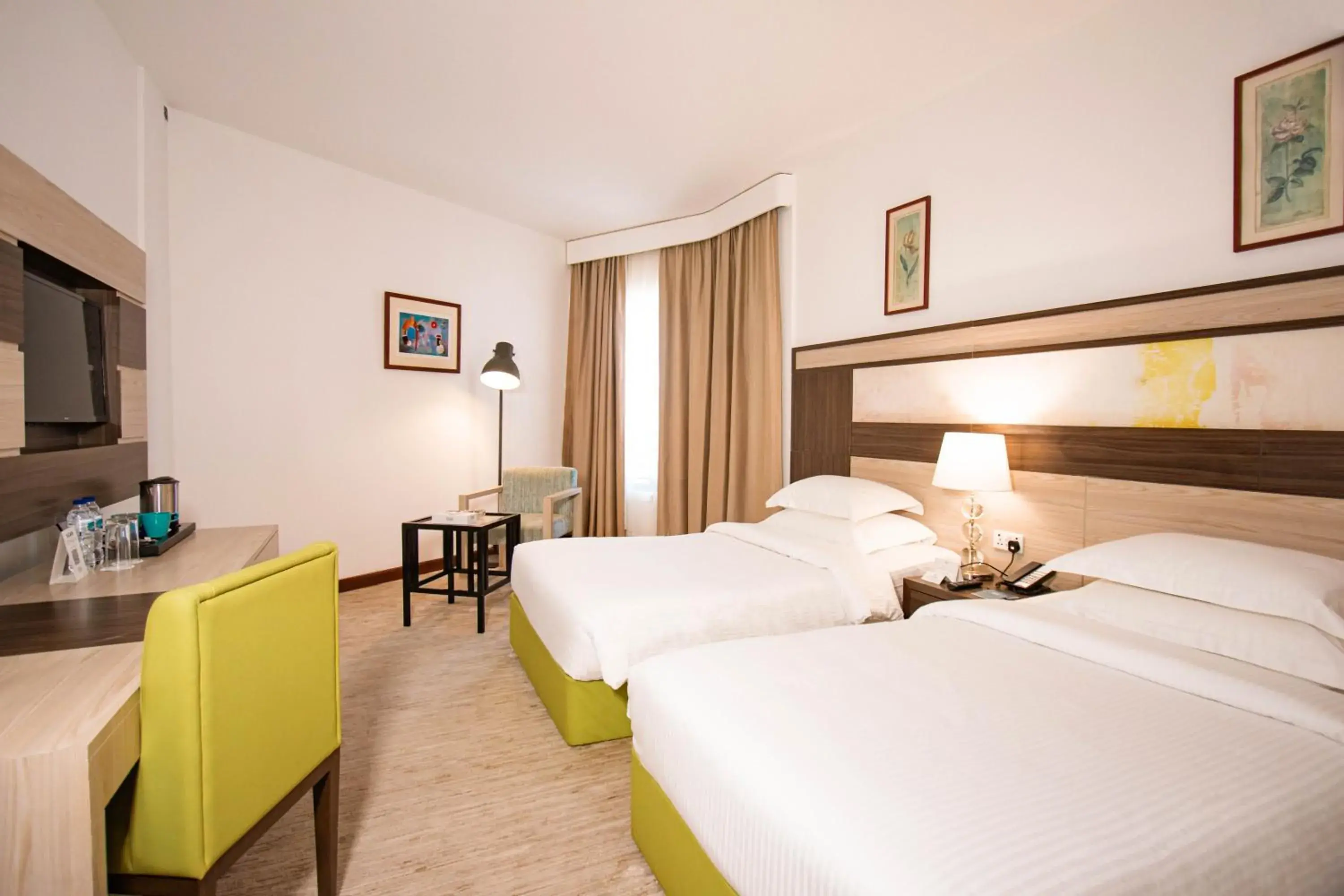 Bed in BM Beach Hotel Bed in BM Beach Hotel