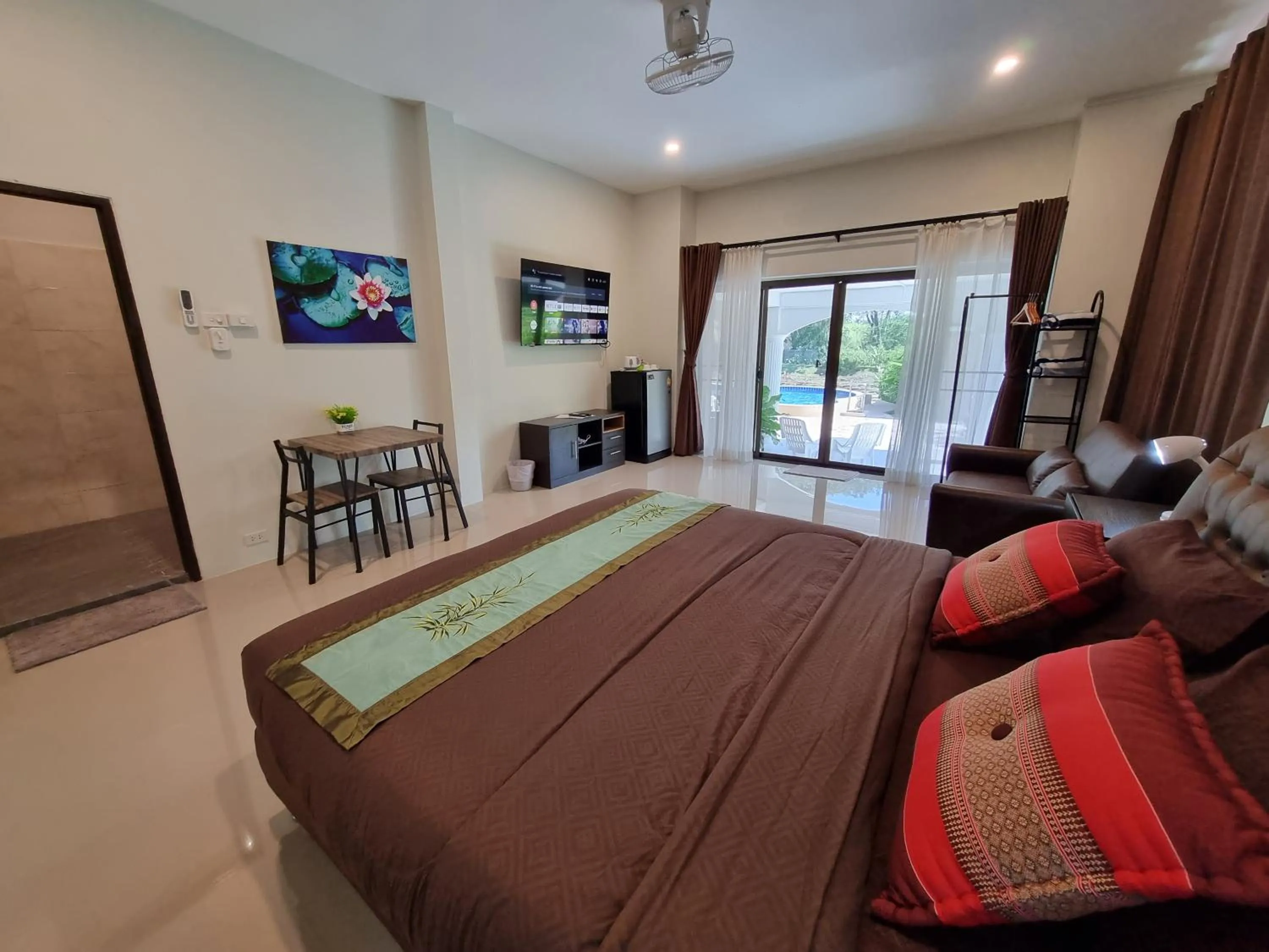 Bed in Bua Daeng Homestay Resort