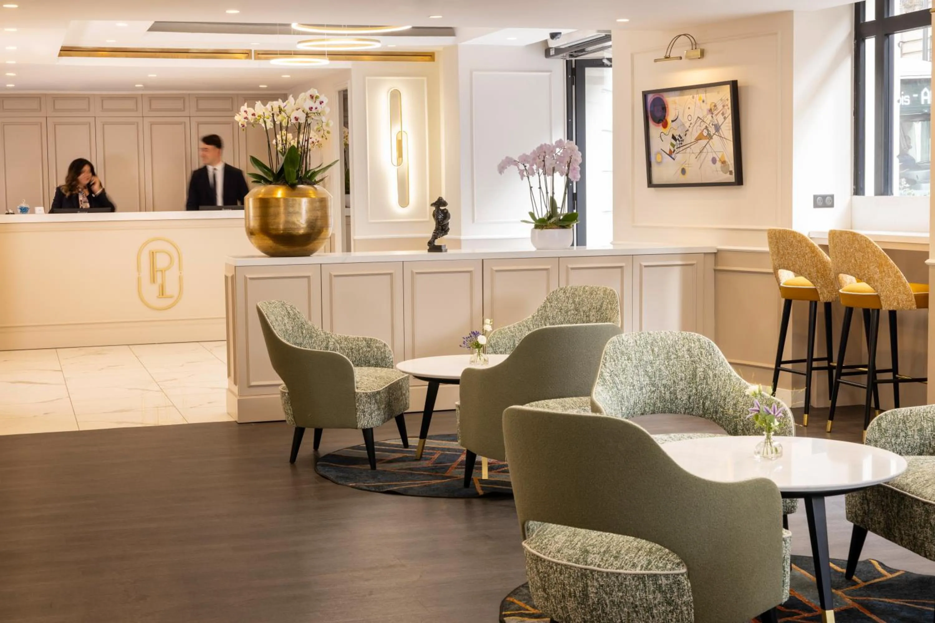 Lobby or reception in Hotel Park Lane Paris