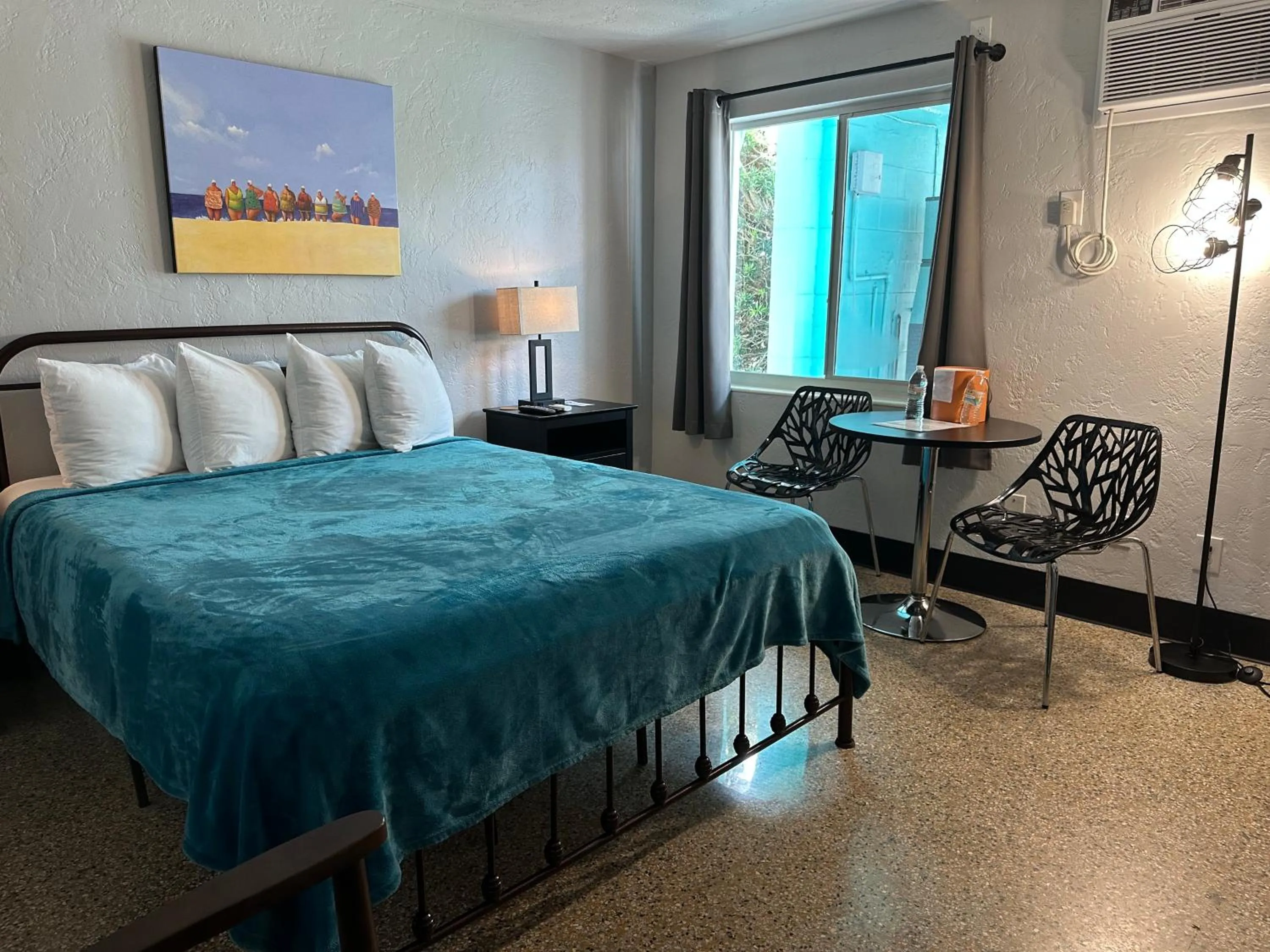 Bedroom, Bed in Sea Jay Motel and Marina