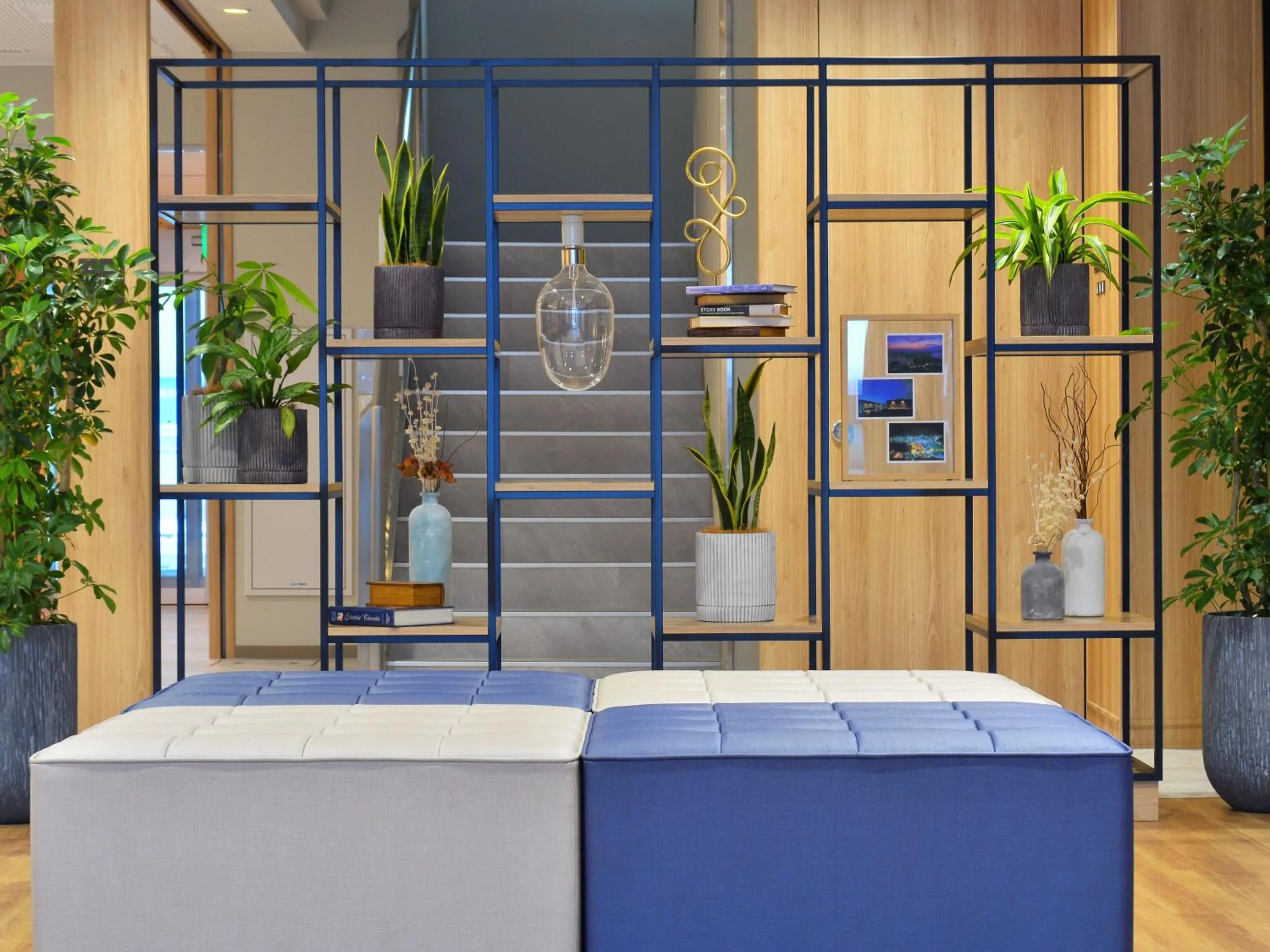 Lobby or reception in HOTEL MYSTAYS Hakodate Station