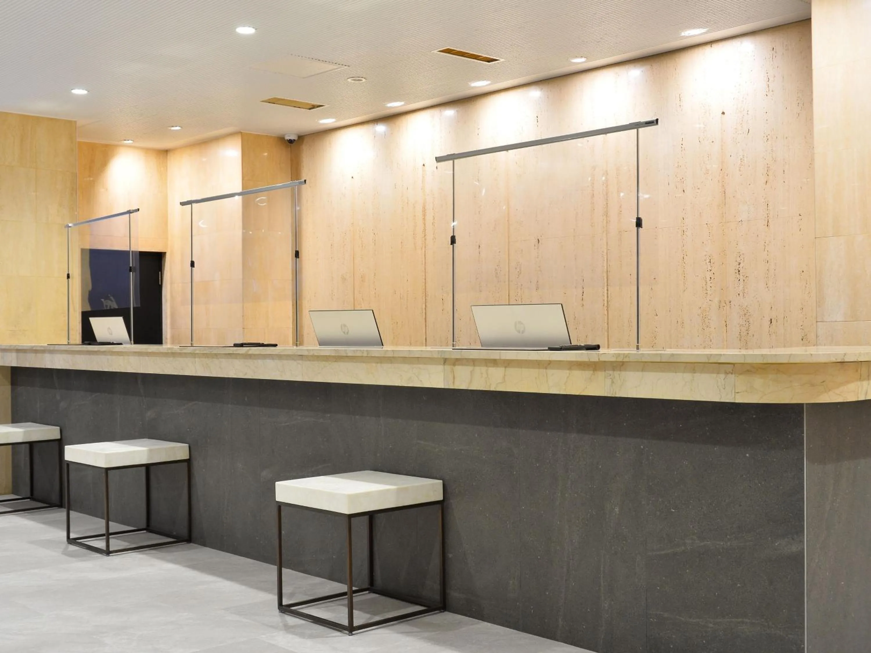 Lobby or reception in HOTEL MYSTAYS Hakodate Station