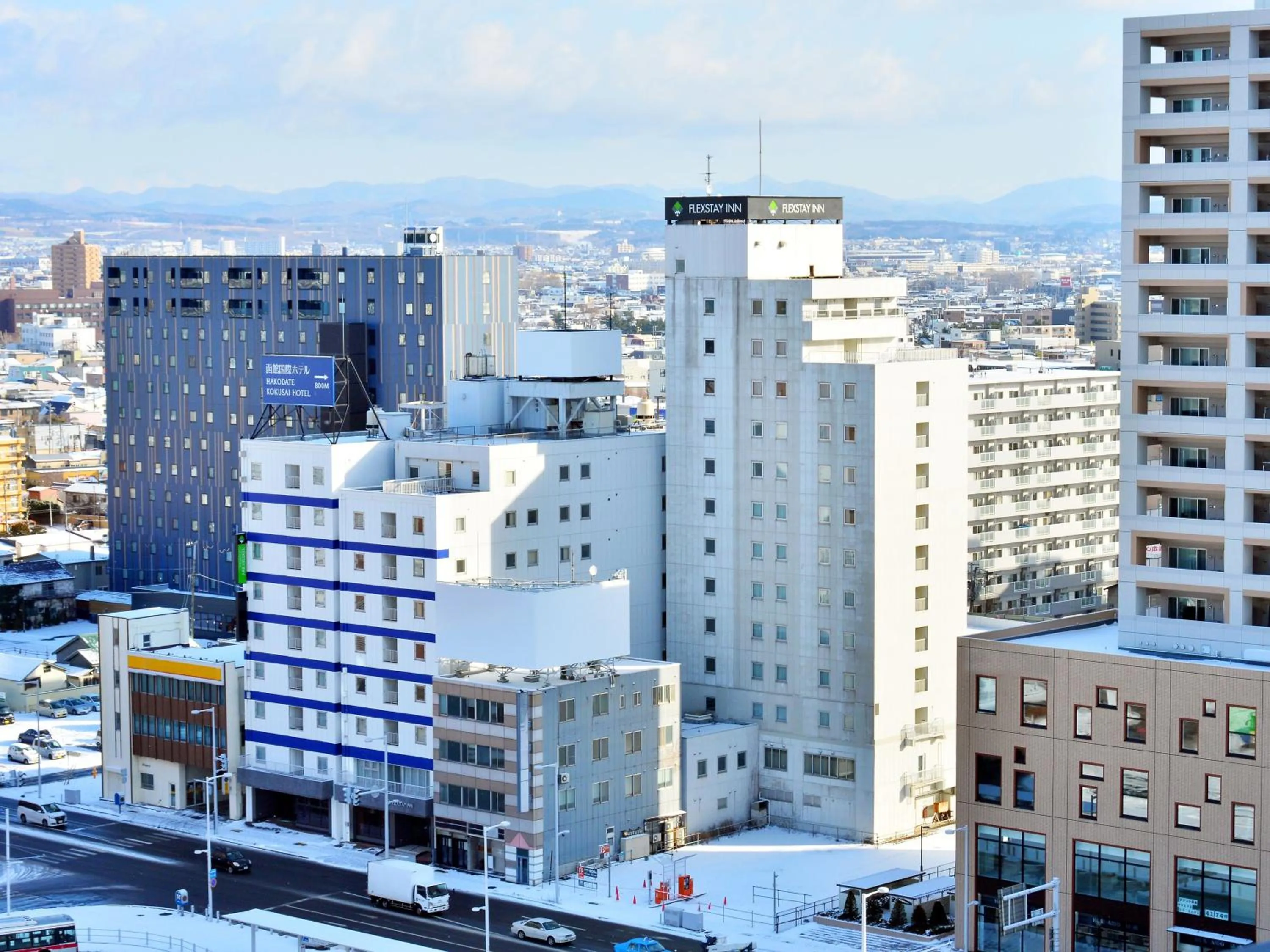 Property building in HOTEL MYSTAYS Hakodate Station