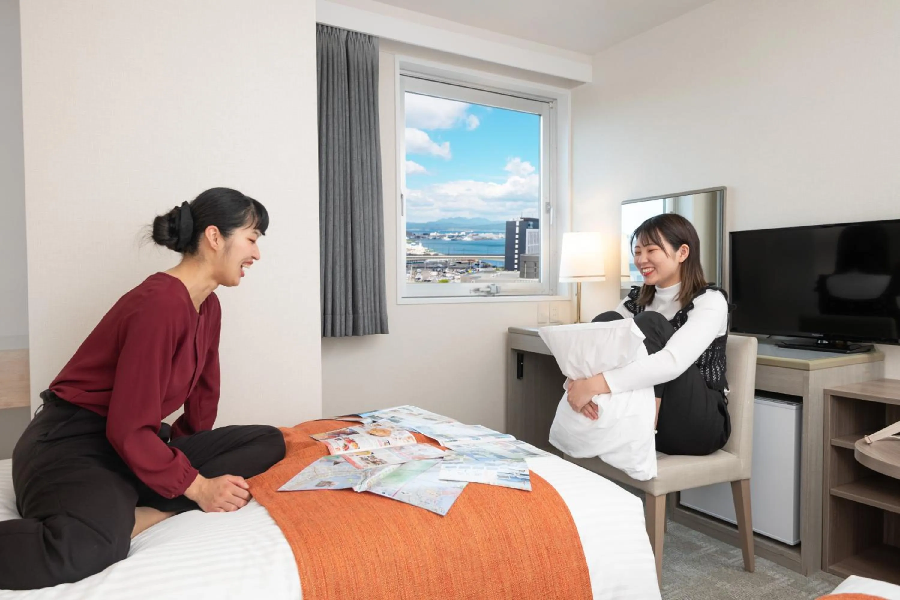 People in HOTEL MYSTAYS Hakodate Station