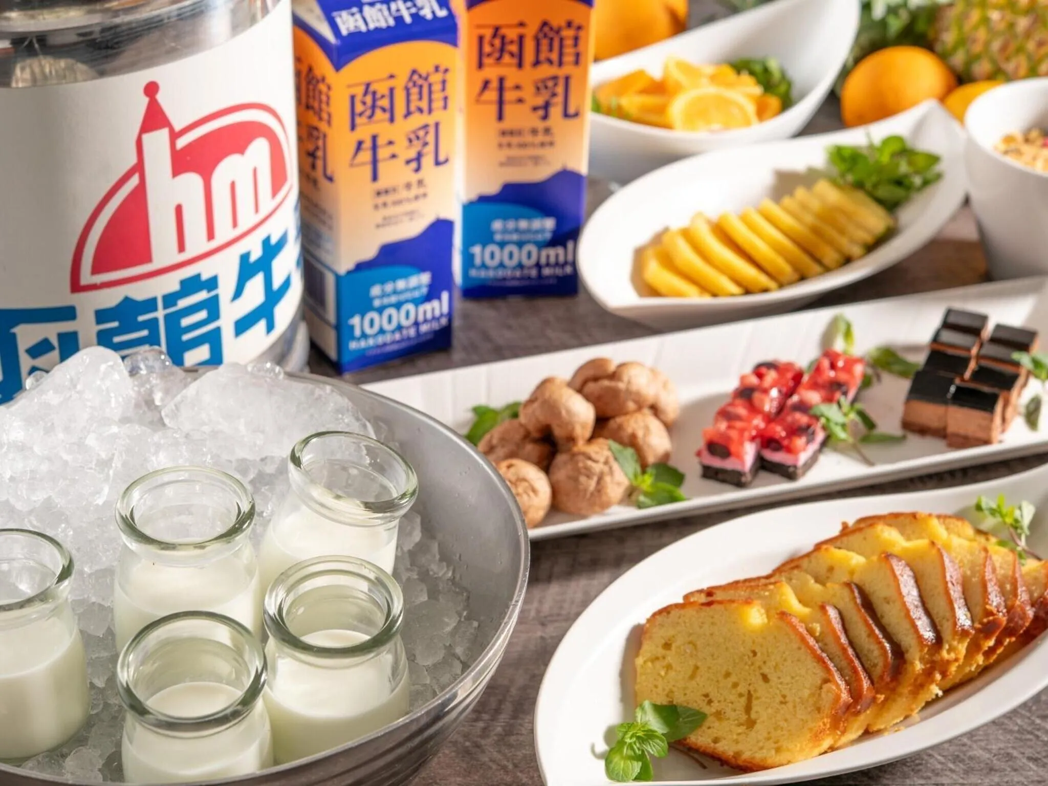 Buffet breakfast in HOTEL MYSTAYS Hakodate Station