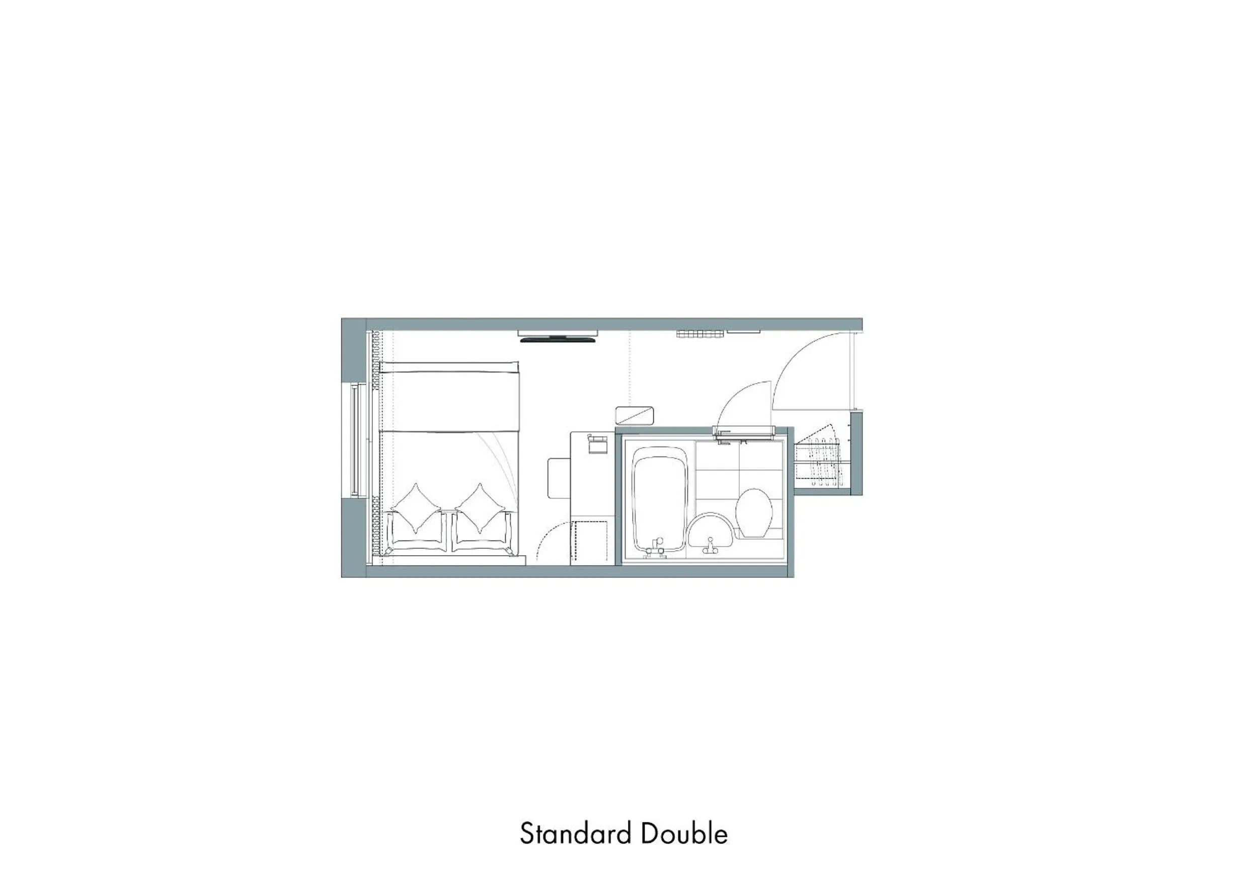 Floor plan in HOTEL MYSTAYS Kanazawa Katamachi