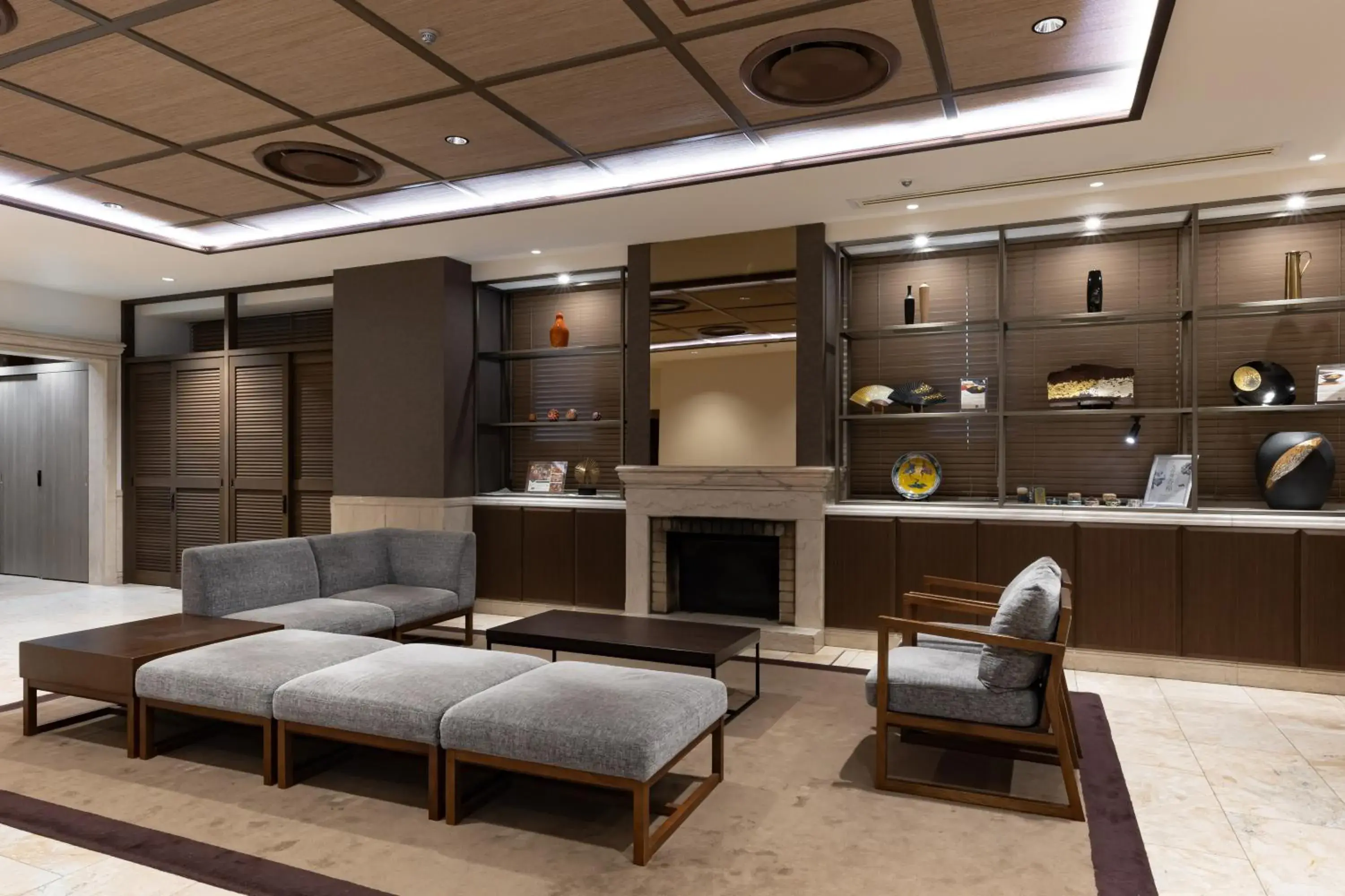 Lobby or reception in HOTEL MYSTAYS Kanazawa Katamachi Lobby or reception in HOTEL MYSTAYS Kanazawa Katamachi