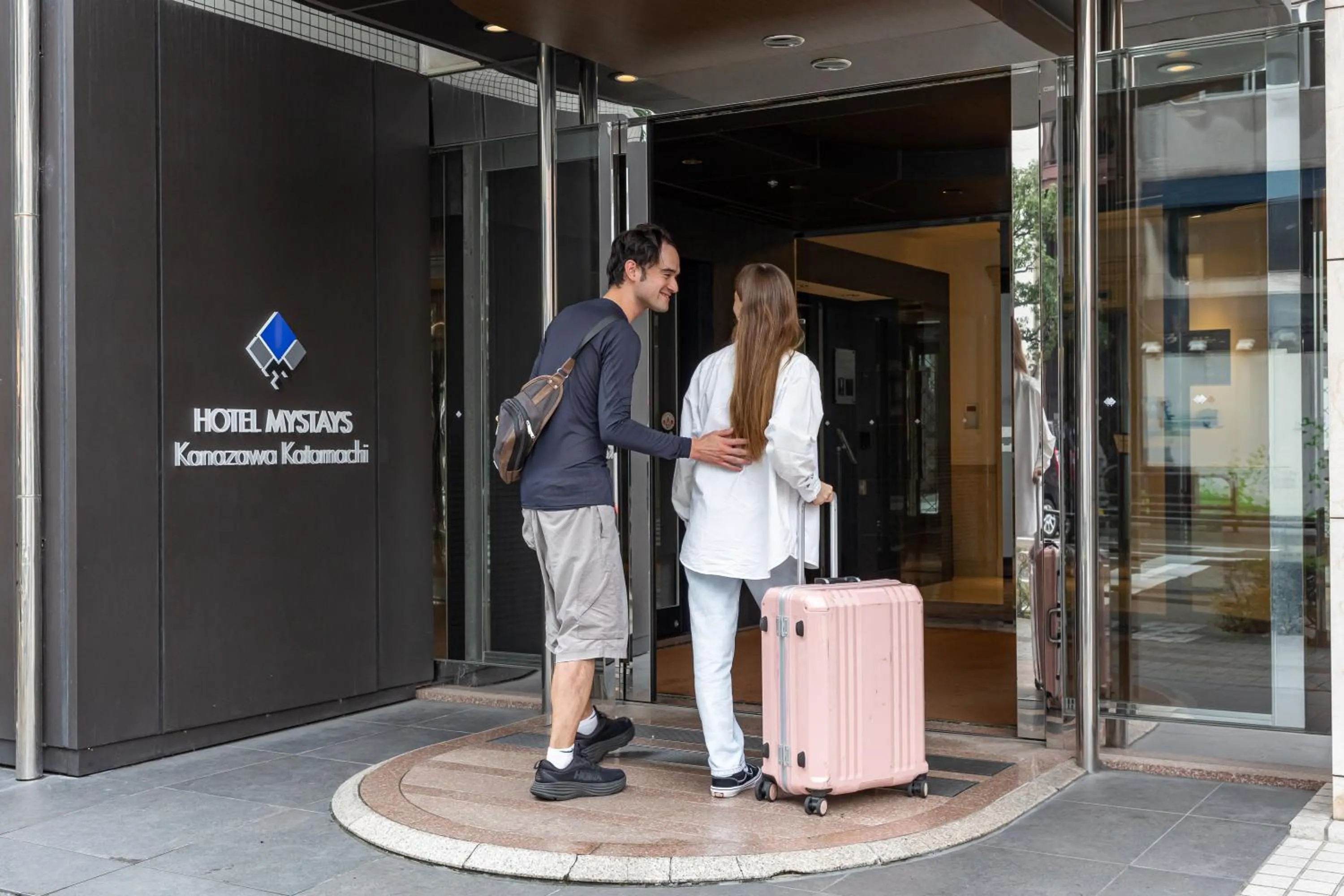 Facade/entrance in HOTEL MYSTAYS Kanazawa Katamachi