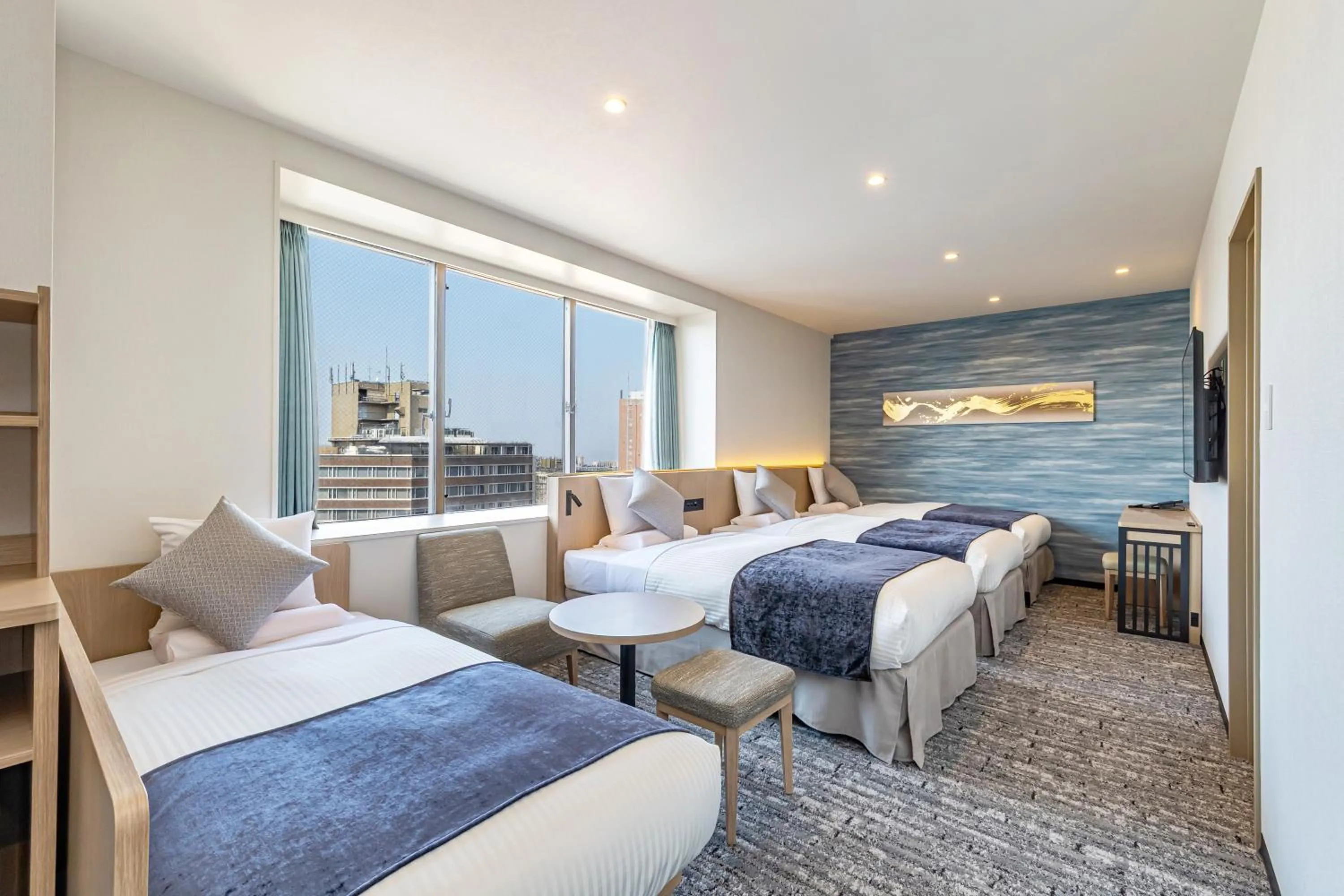 Bed in HOTEL MYSTAYS Kanazawa Katamachi