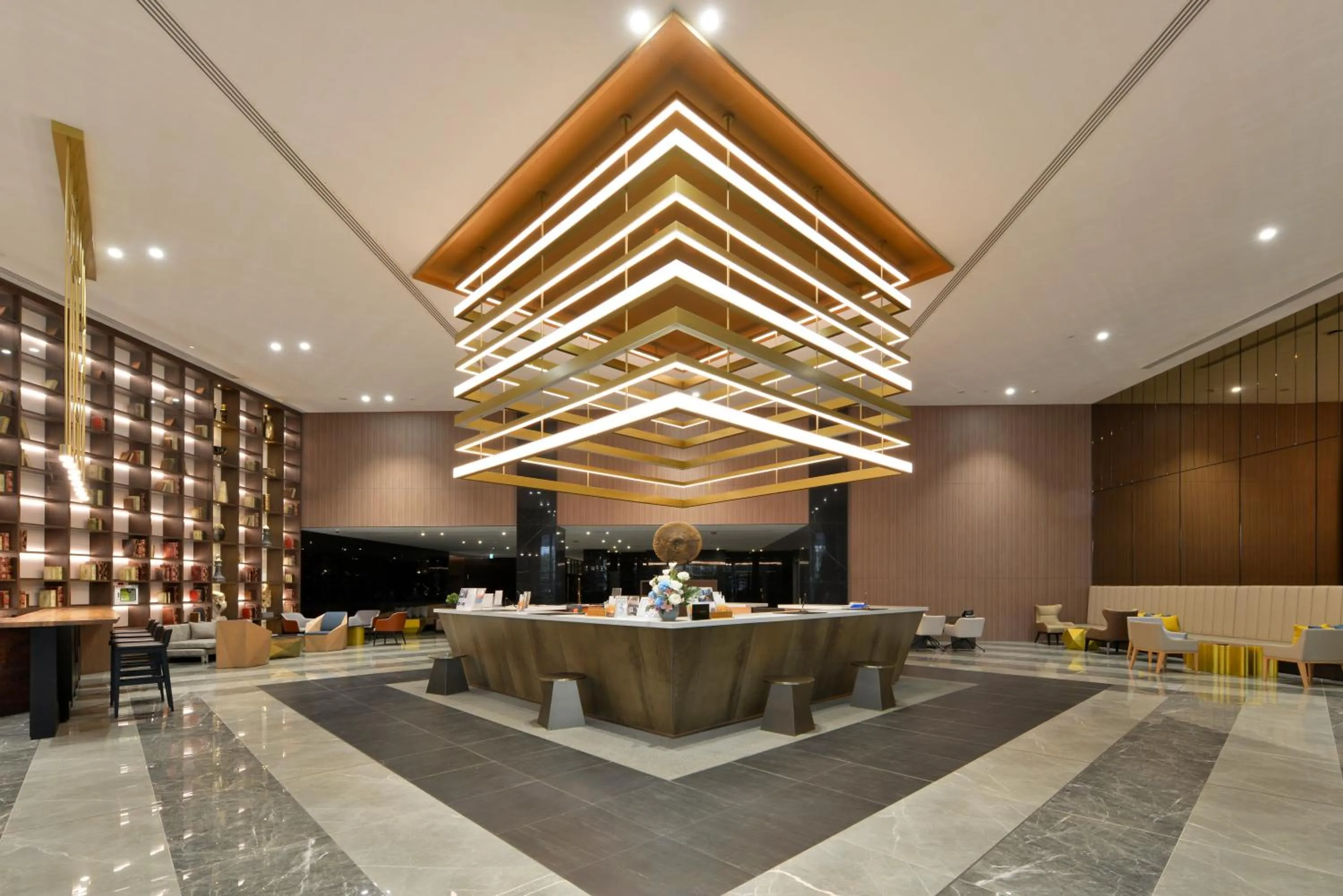 Lobby or reception in Hotel Nikko Amata City Chonburi