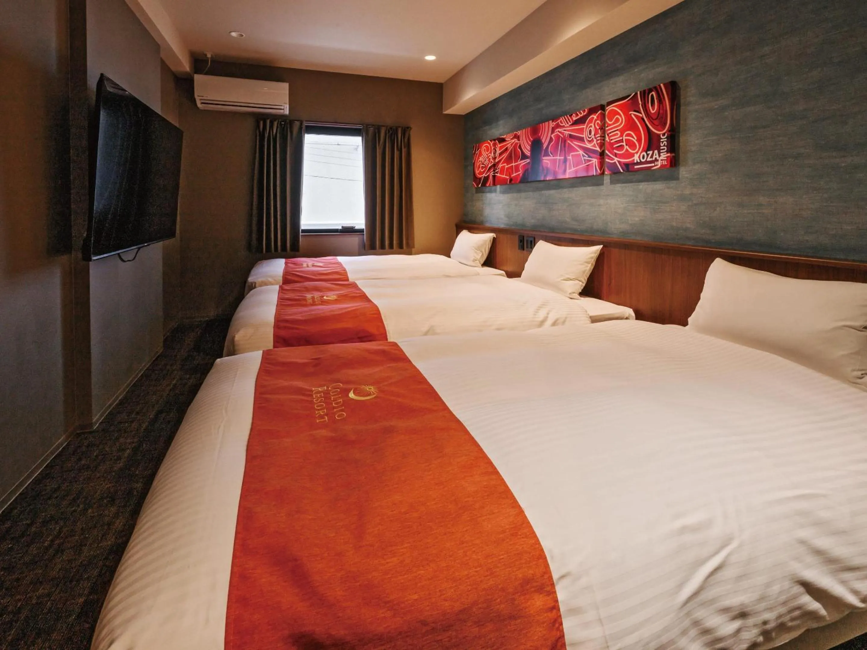 Bed in Music Hotel Koza by Coldio Premium