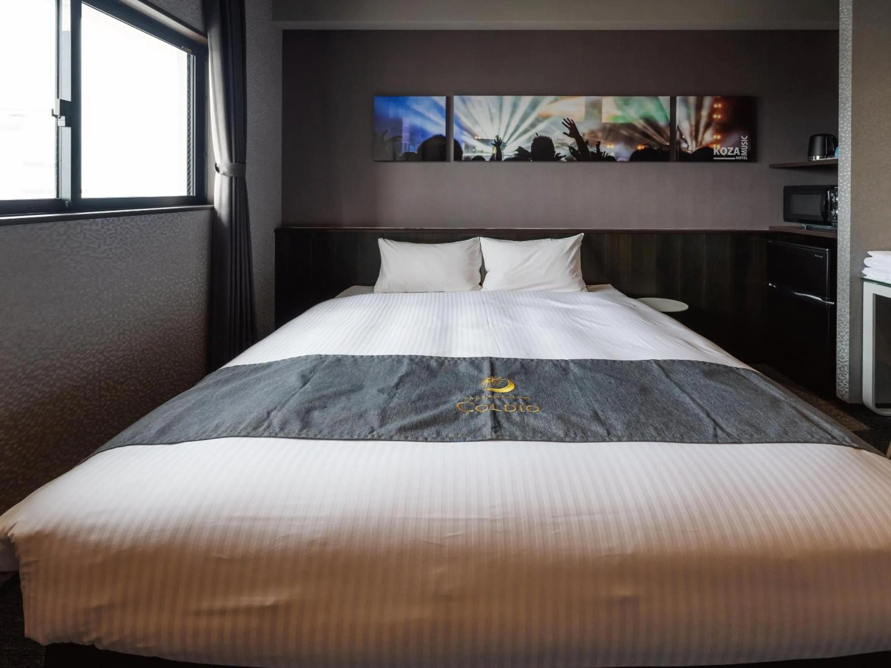 Bed in Music Hotel Koza by Coldio Premium