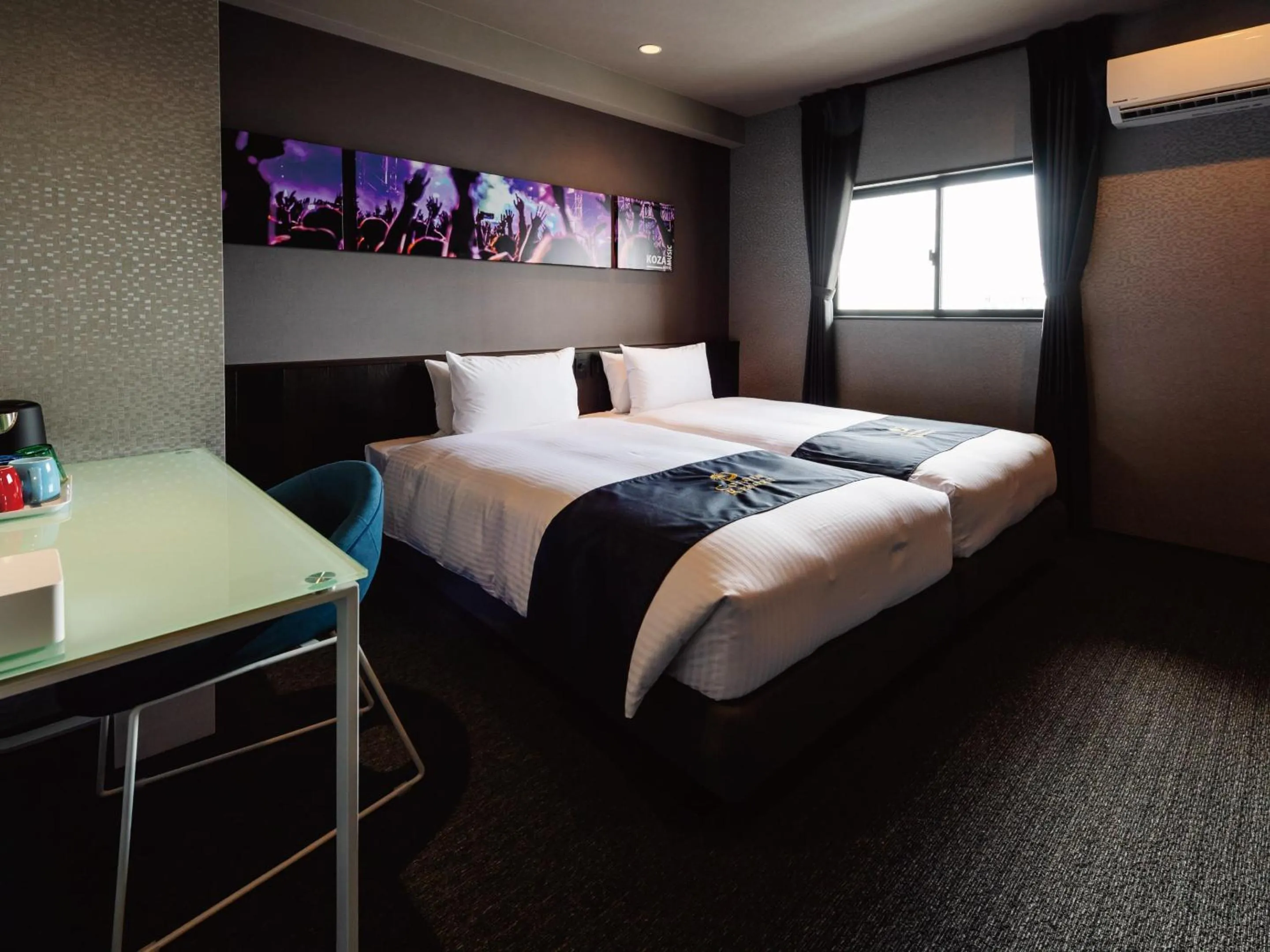 Bed in Music Hotel Koza by Coldio Premium