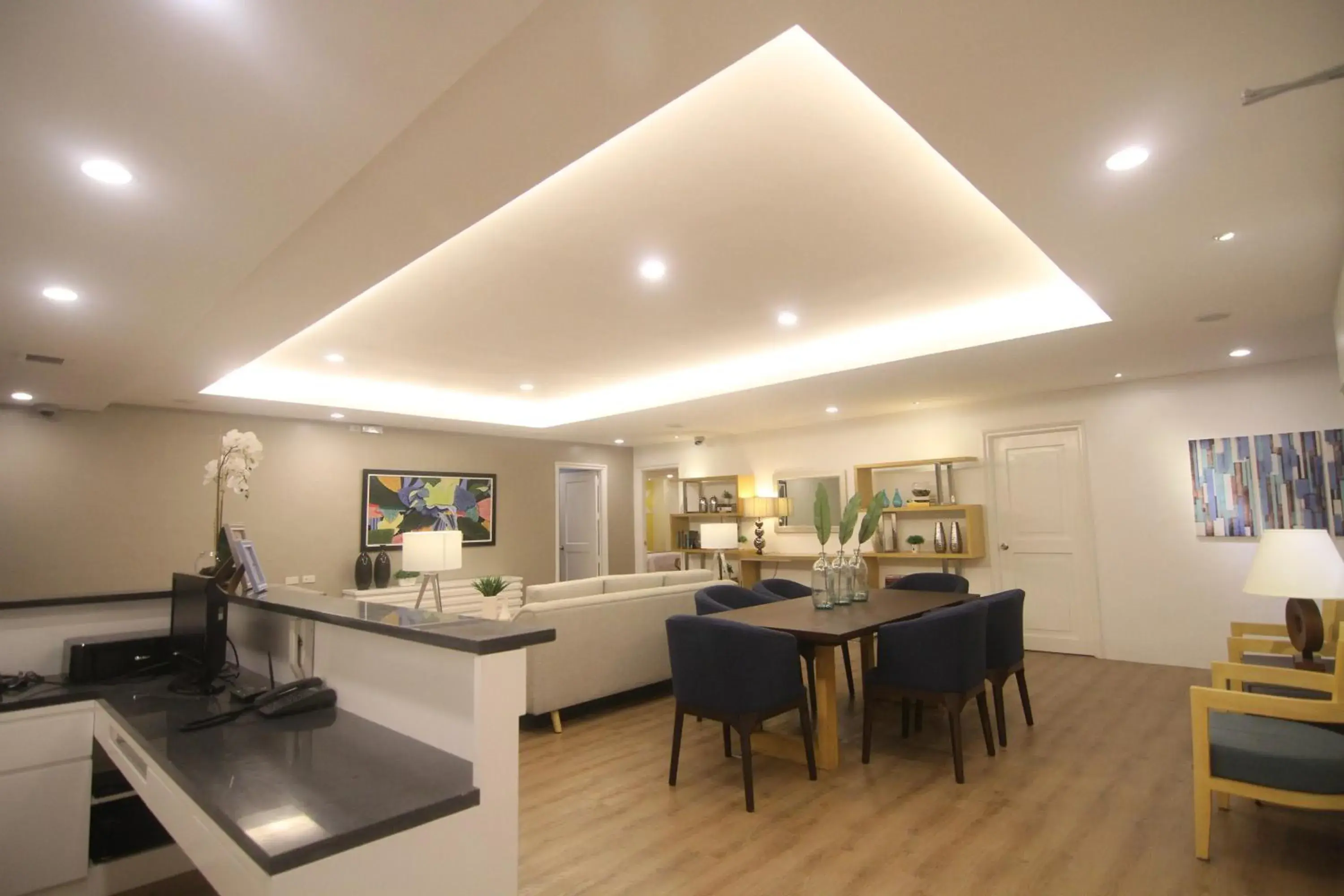 Living room in Bryan Condo Suites Makati near Airport Living room in Bryan Condo Suites Makati near Airport