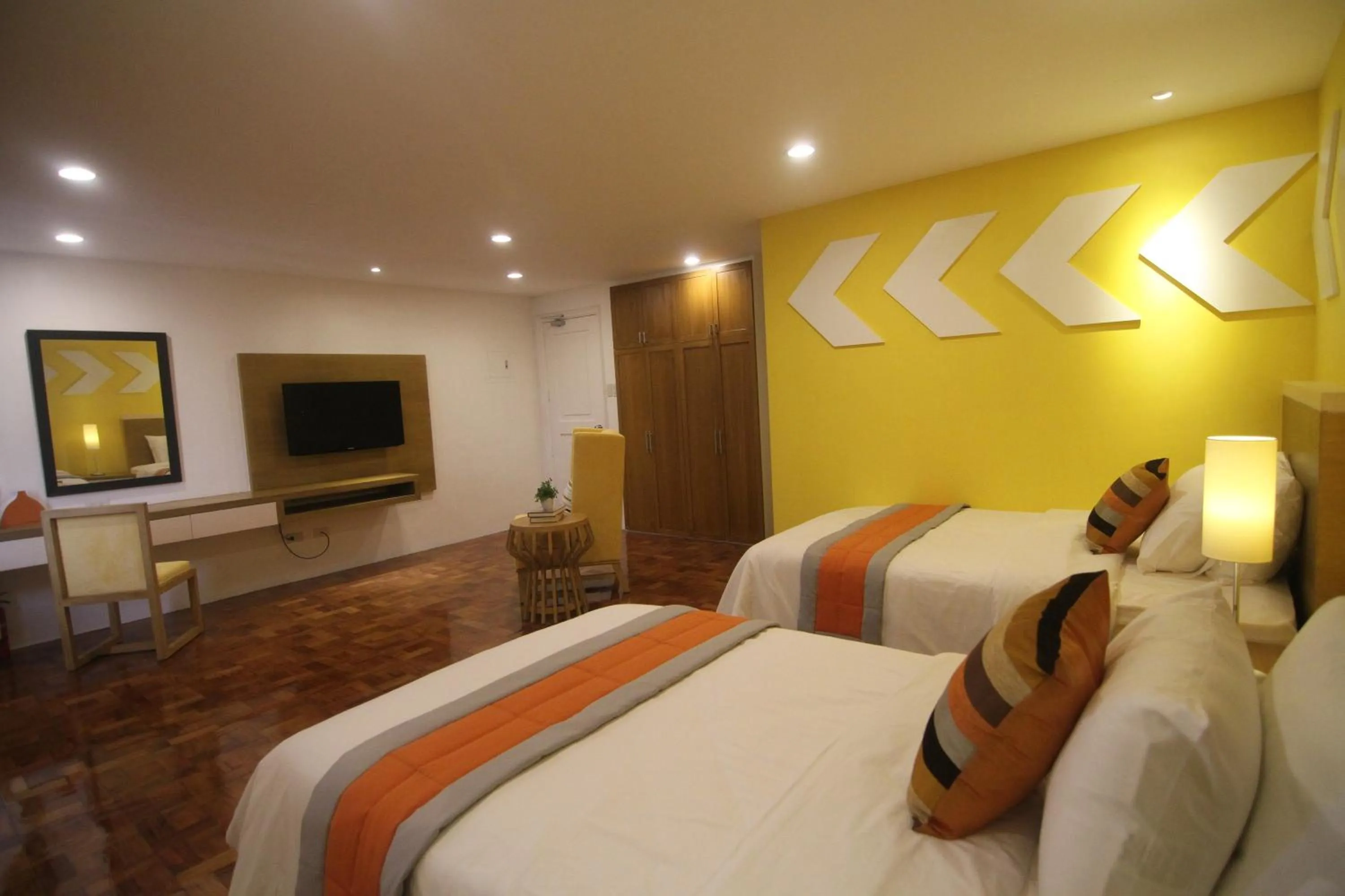 Bed in Bryan Condo Suites Makati near Airport