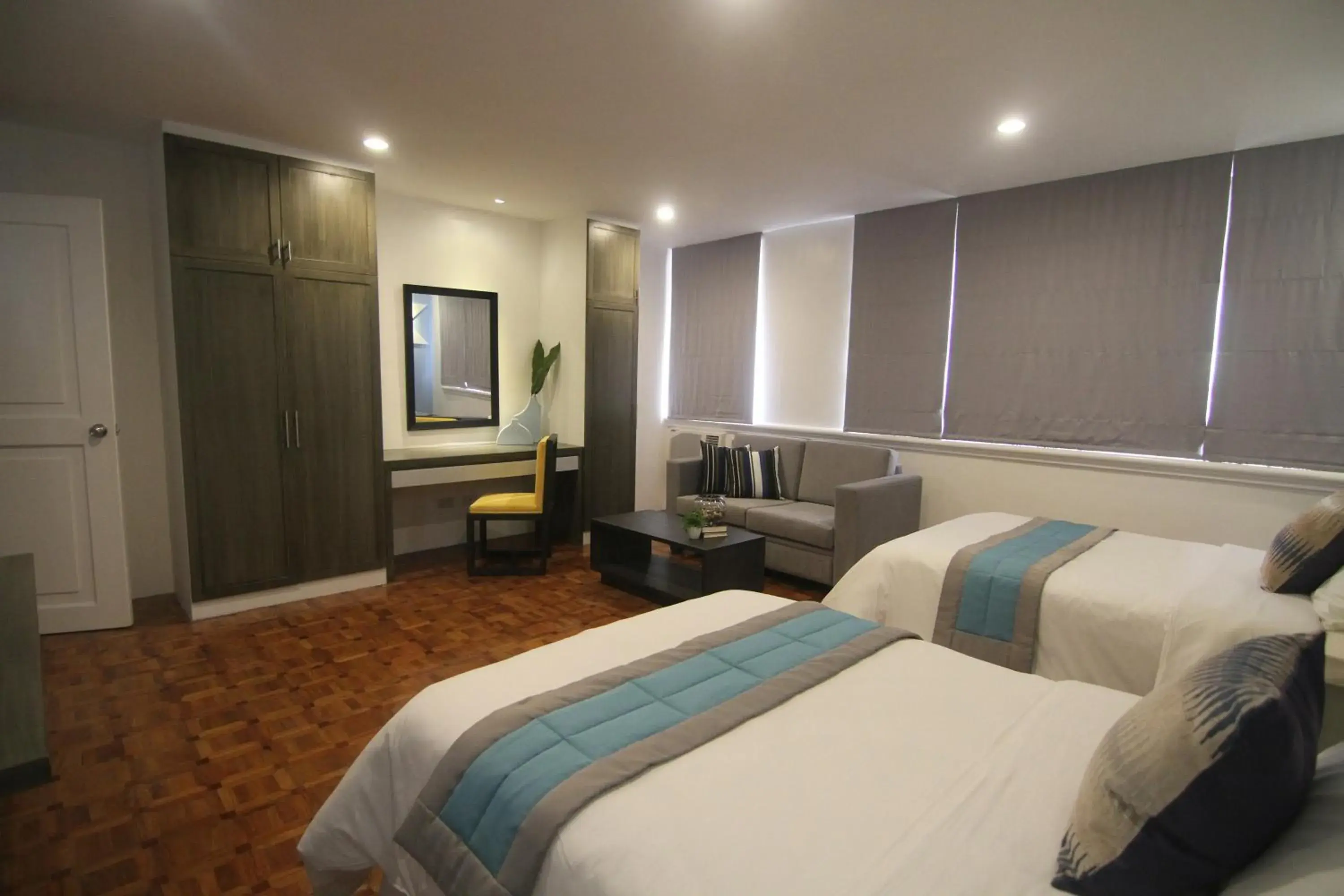 Bed in Bryan Condo Suites Makati near Airport Bed in Bryan Condo Suites Makati near Airport