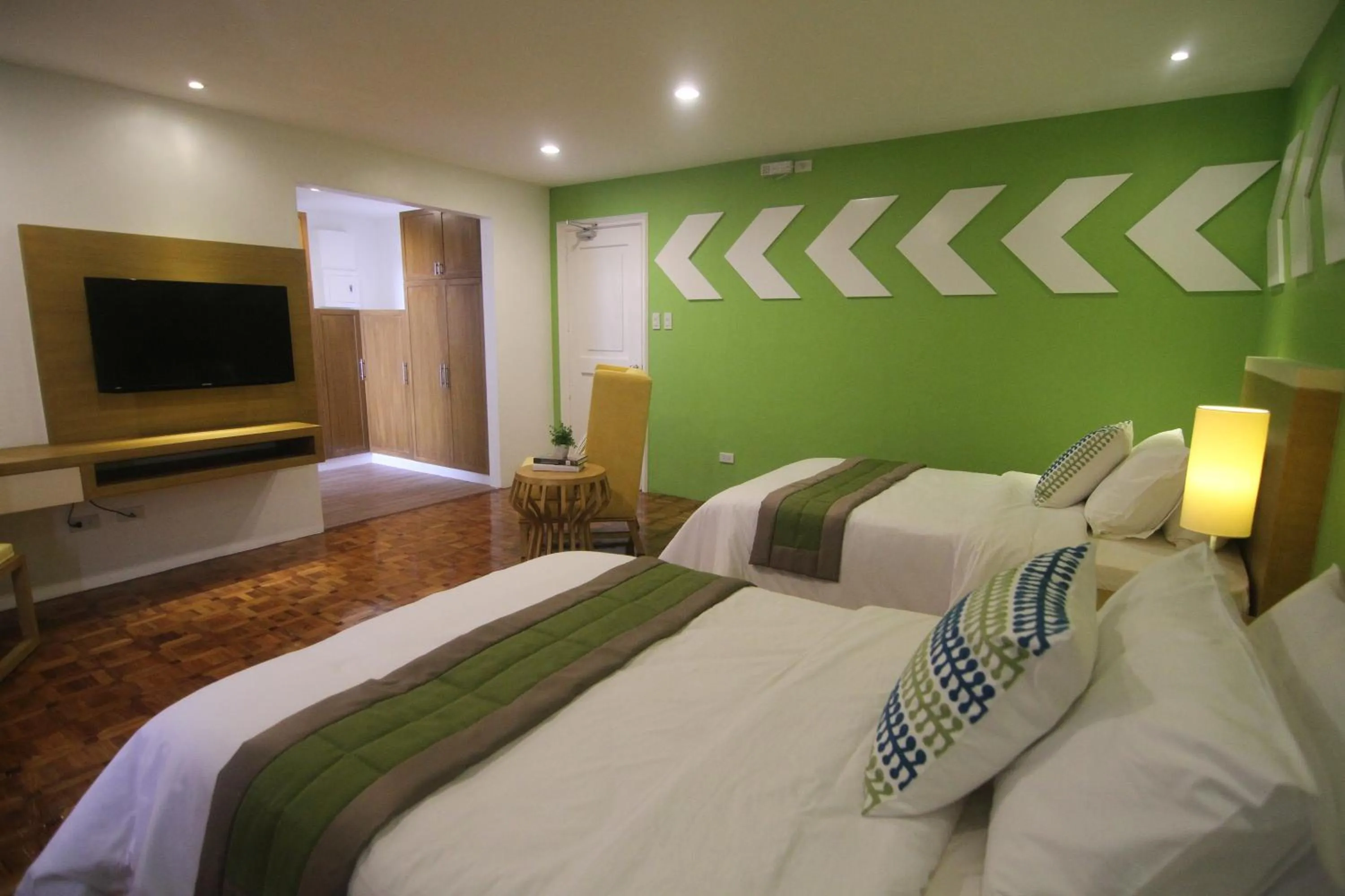 Bed in Bryan Condo Suites Makati near Airport