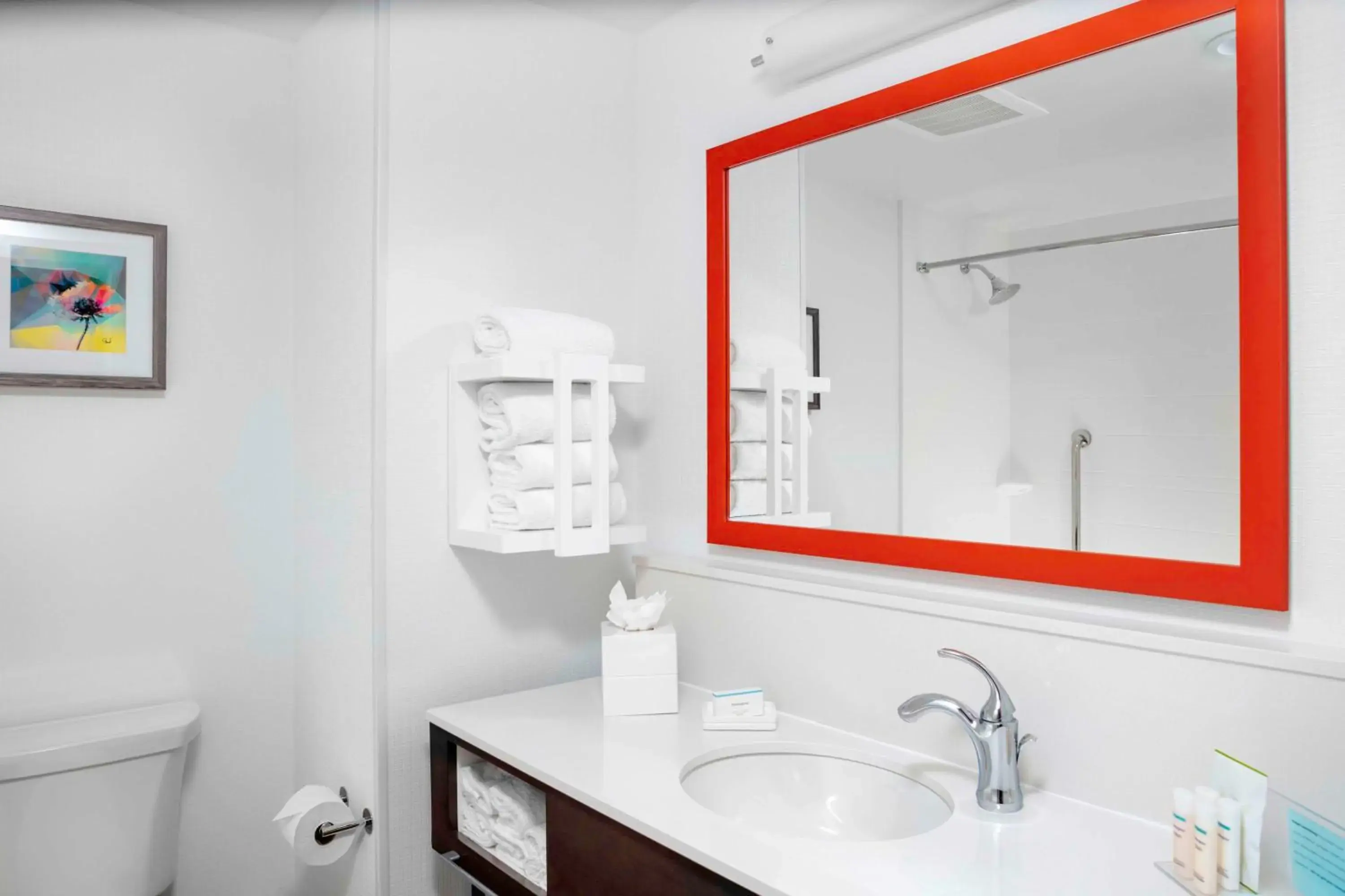 Bathroom in Hampton Inn & Suites Cedar Park North Austin, Tx Bathroom in Hampton Inn & Suites Cedar Park North Austin, Tx