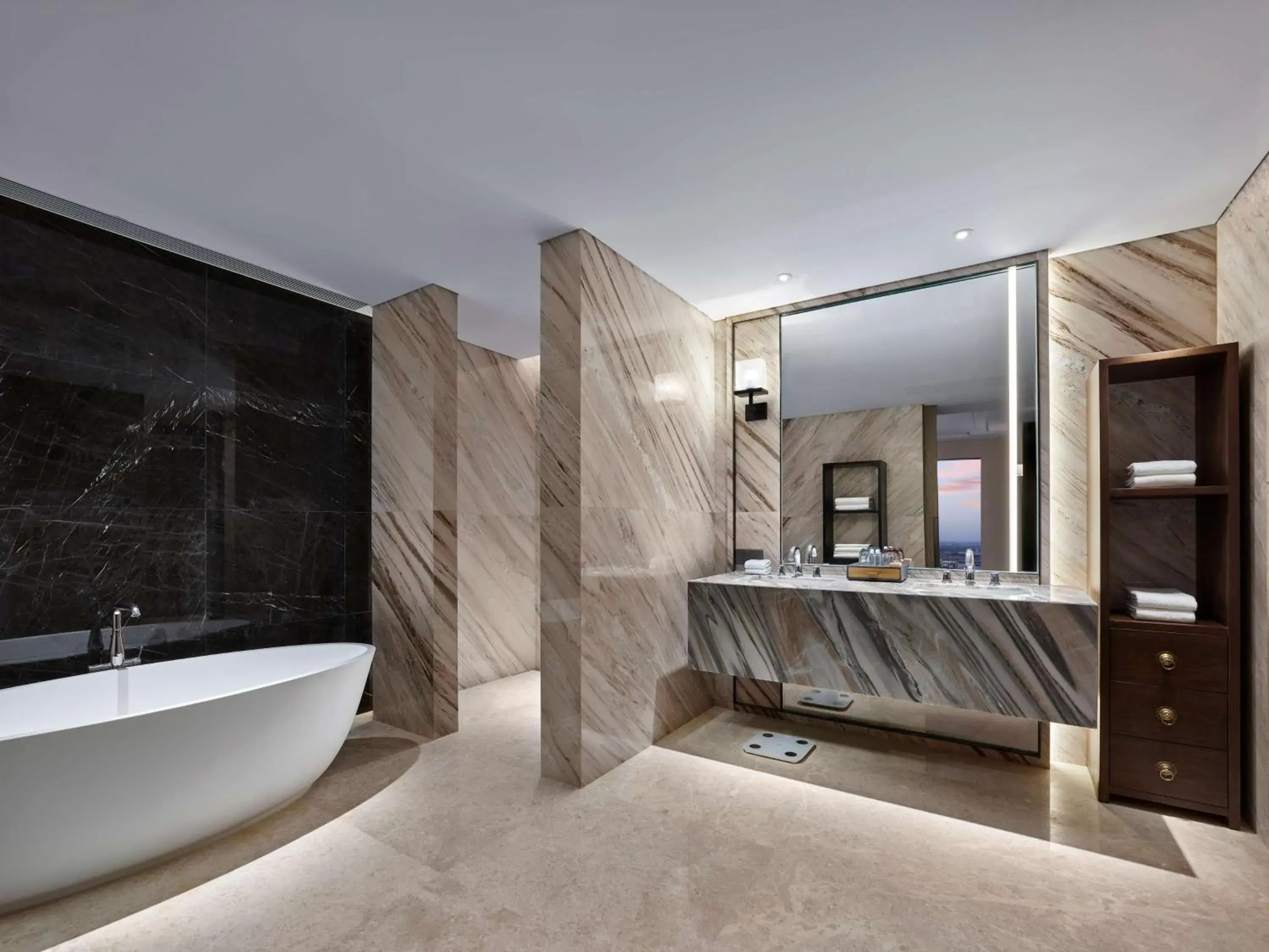 Bathroom in Doubletree By Hilton Baoding Bathroom in Doubletree By Hilton Baoding