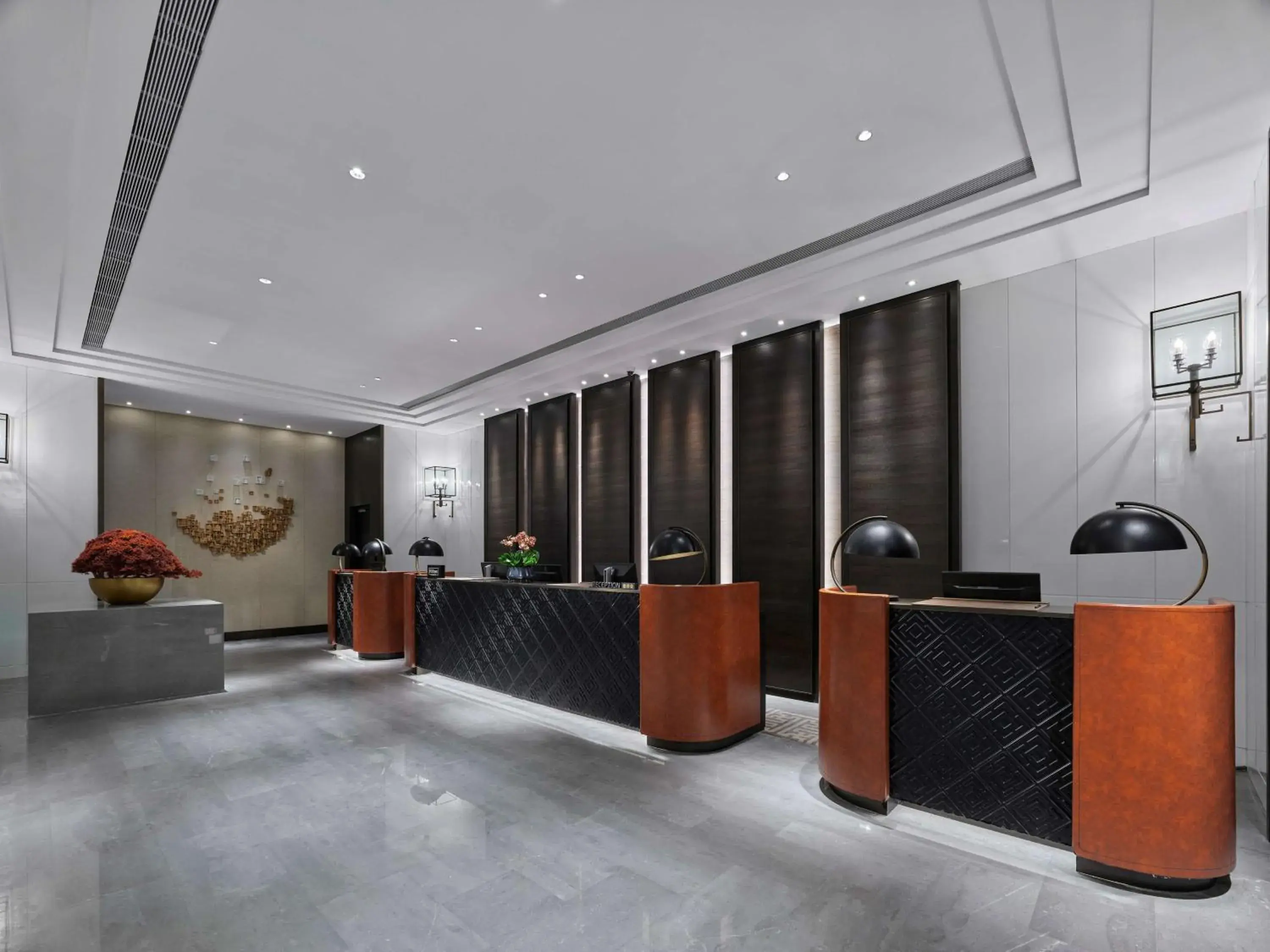 Lobby or reception in Doubletree By Hilton Baoding Lobby or reception in Doubletree By Hilton Baoding