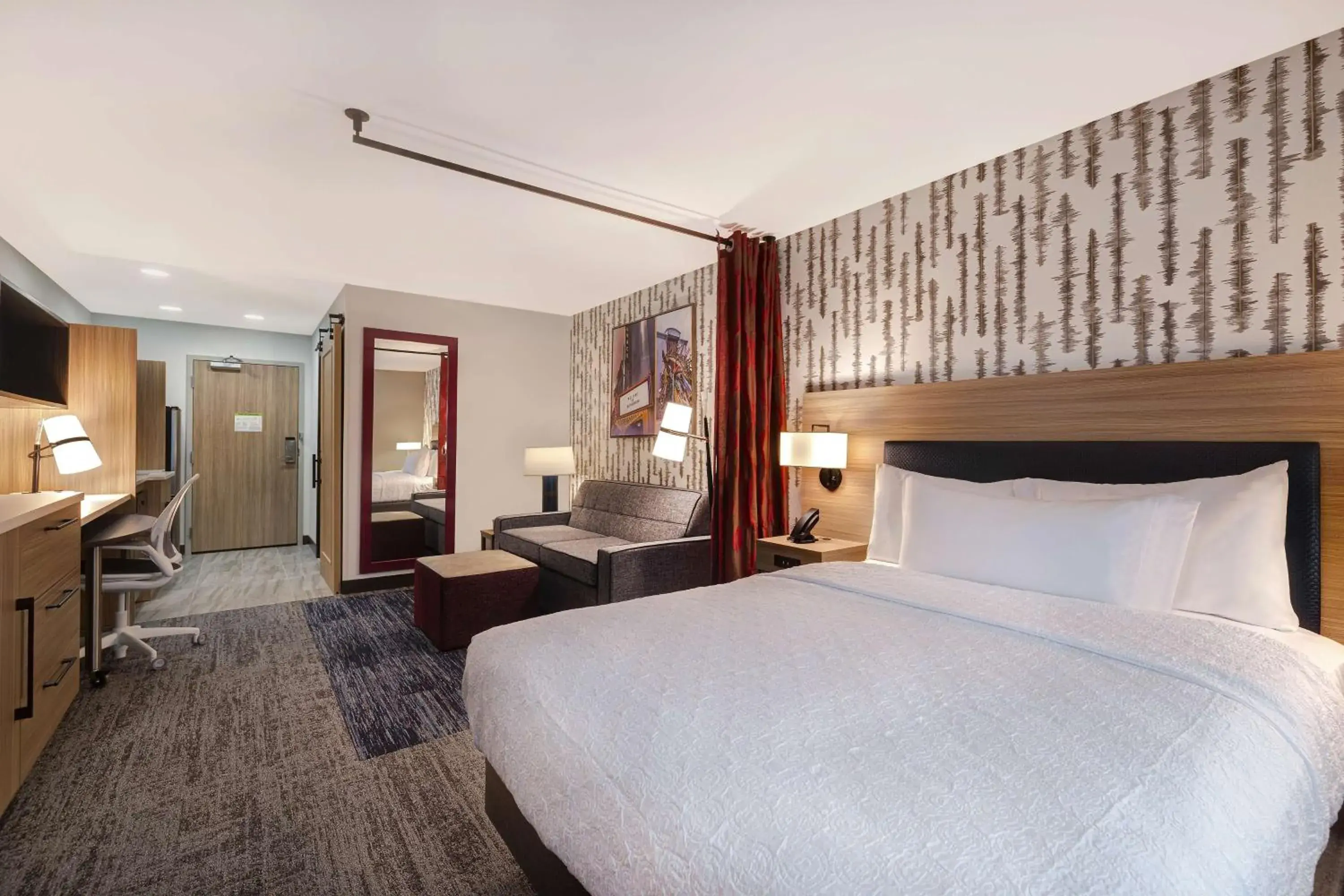 Bedroom, Bed in Home2 Suites By Hilton Blythewood, Sc Bedroom, Bed in Home2 Suites By Hilton Blythewood, Sc