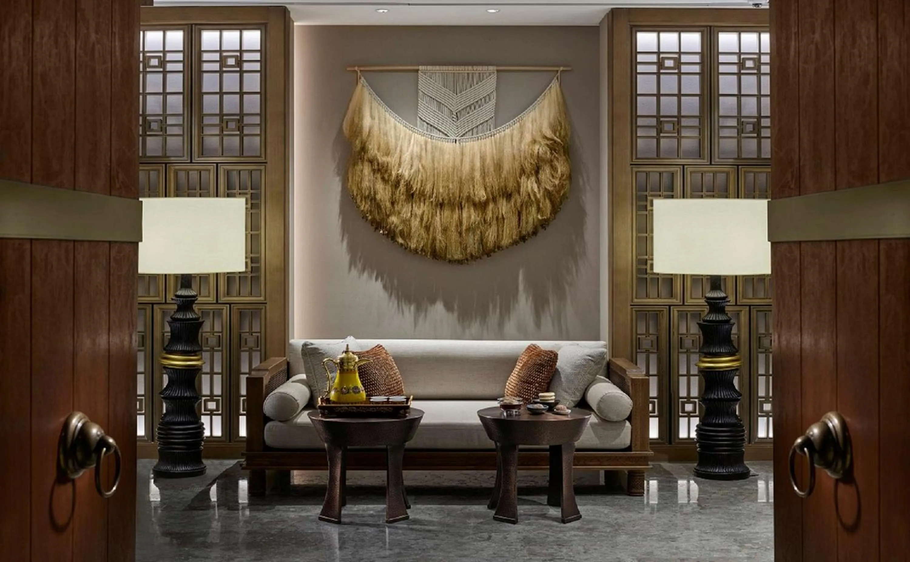 Lobby or reception in Conrad Jiuzhaigou