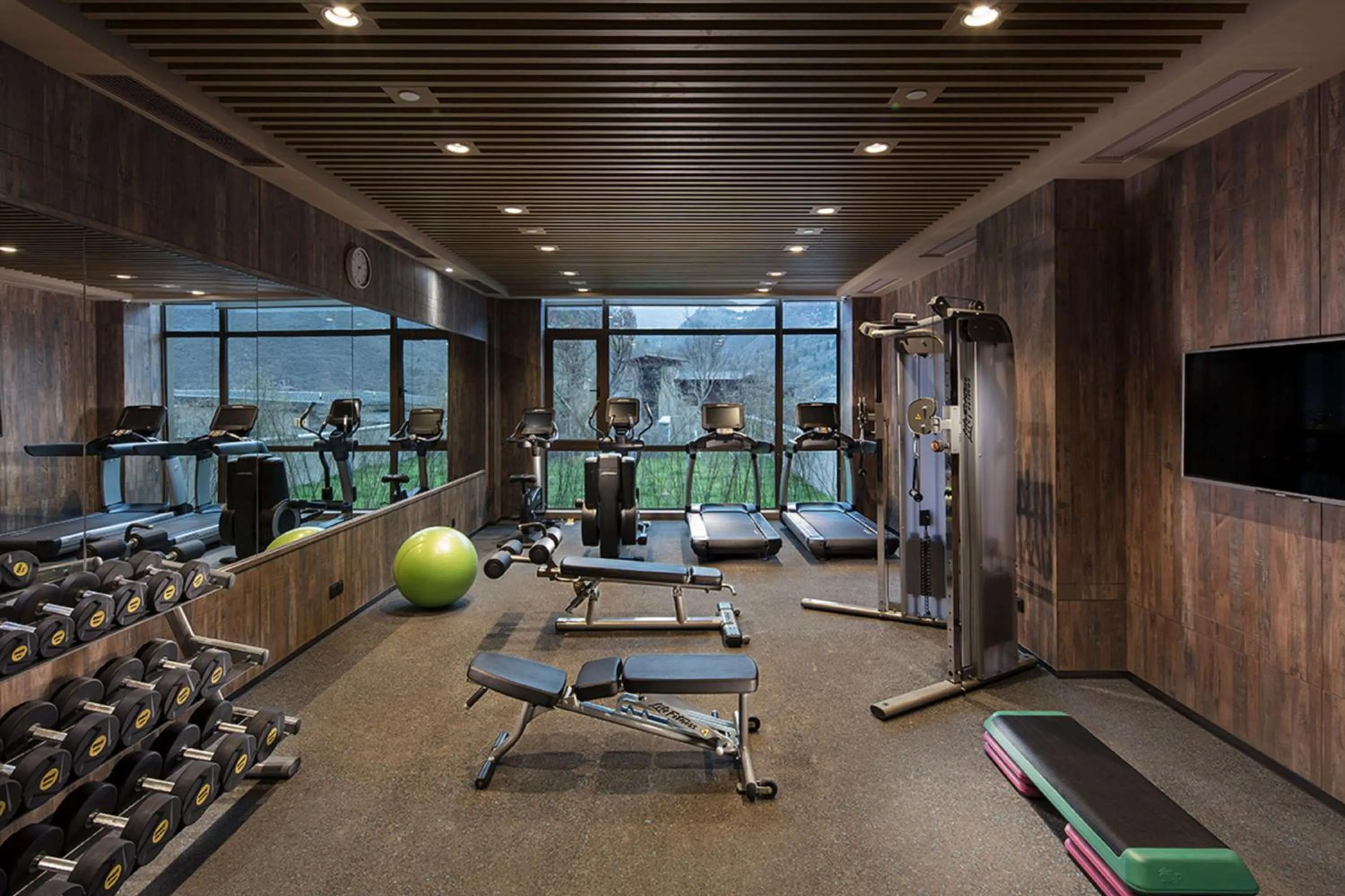 Fitness centre/facilities in Conrad Jiuzhaigou