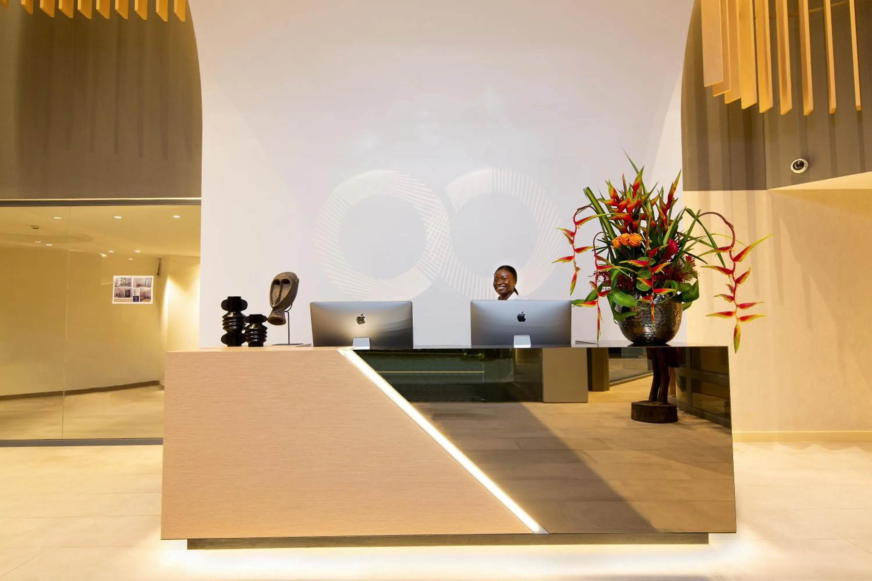 Lobby or reception in Noom Hotel Abidjan Plateau