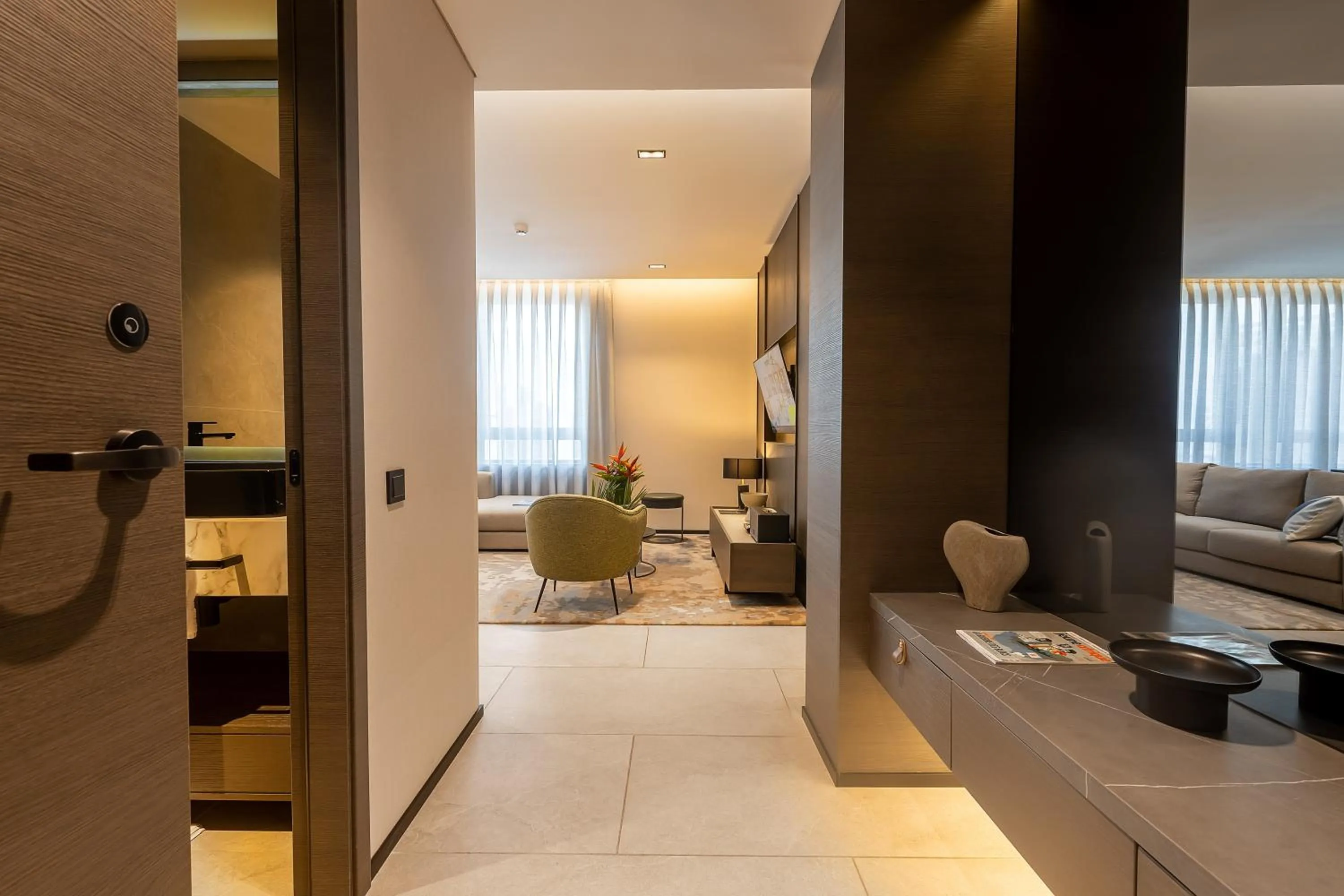 Living room in Noom Hotel Abidjan Plateau