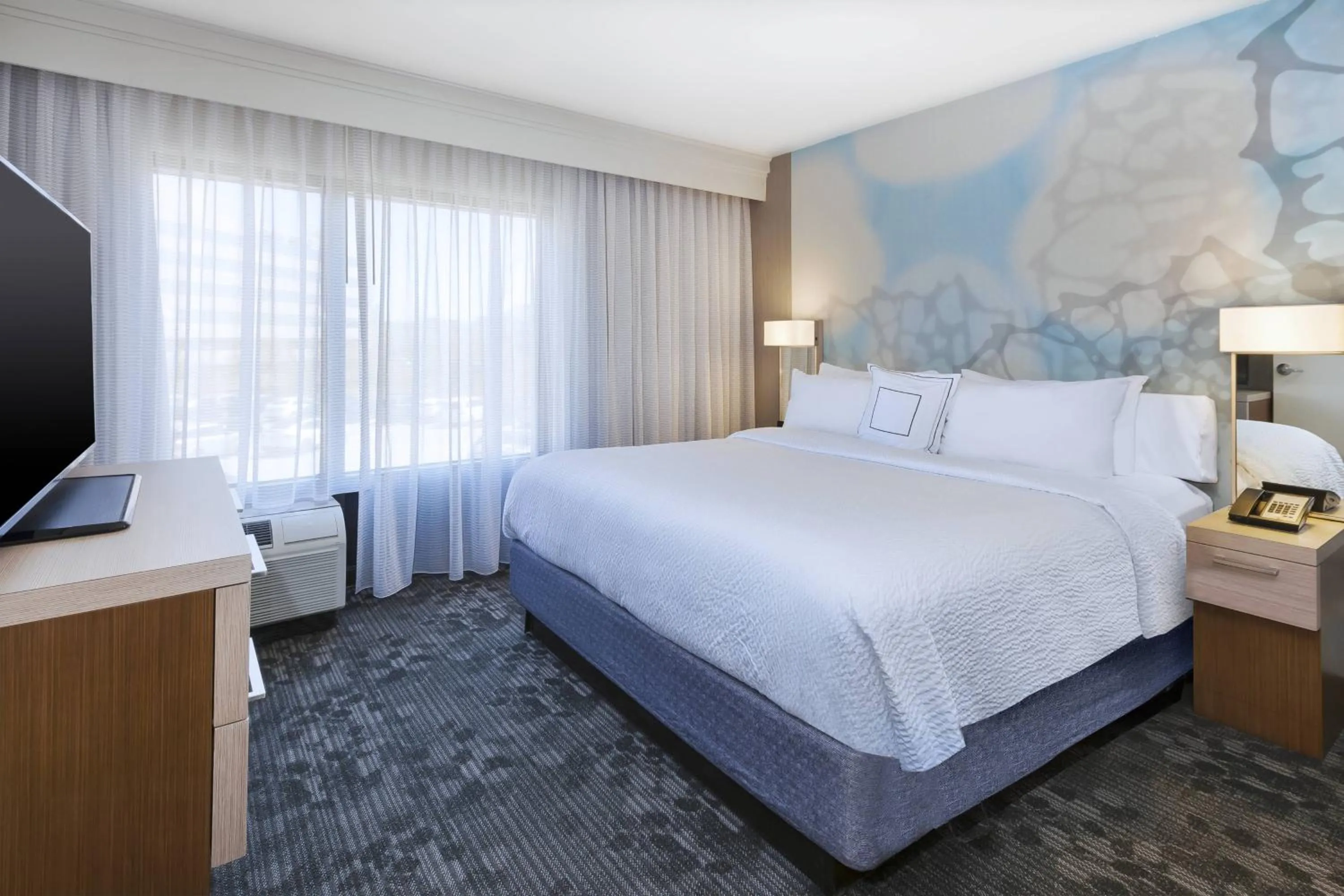 Bedroom, Bed in Courtyard by Marriott Secaucus Meadowlands