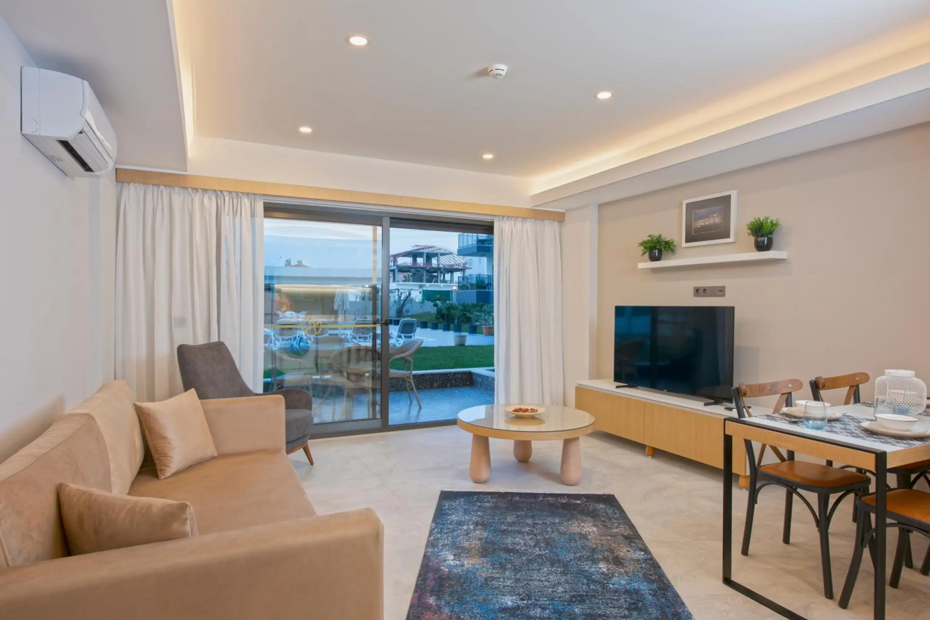 Living room in A Suite Side Living room in A Suite Side