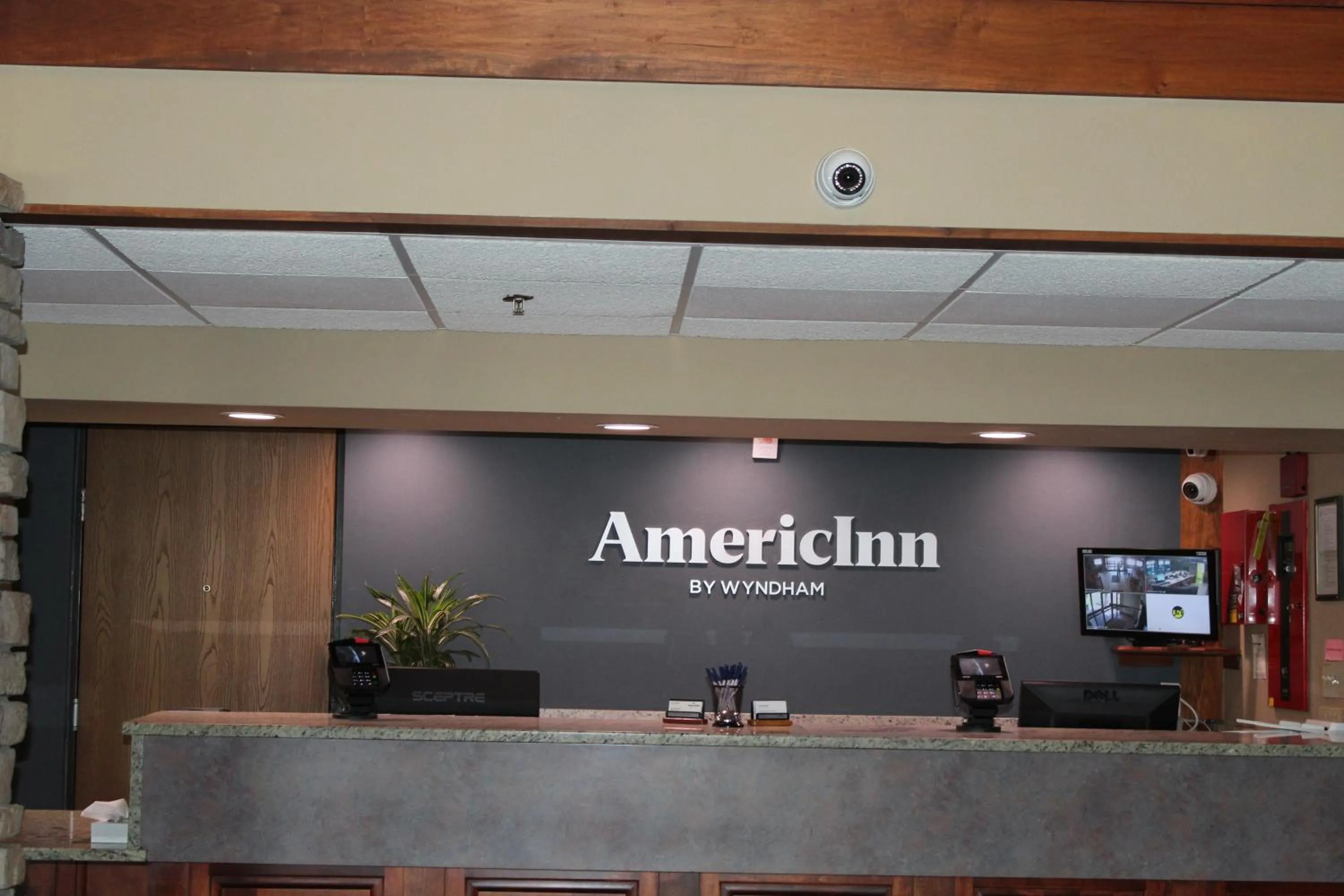 Lobby or reception in AmericInn by Wyndham Windsor Ft. Collins