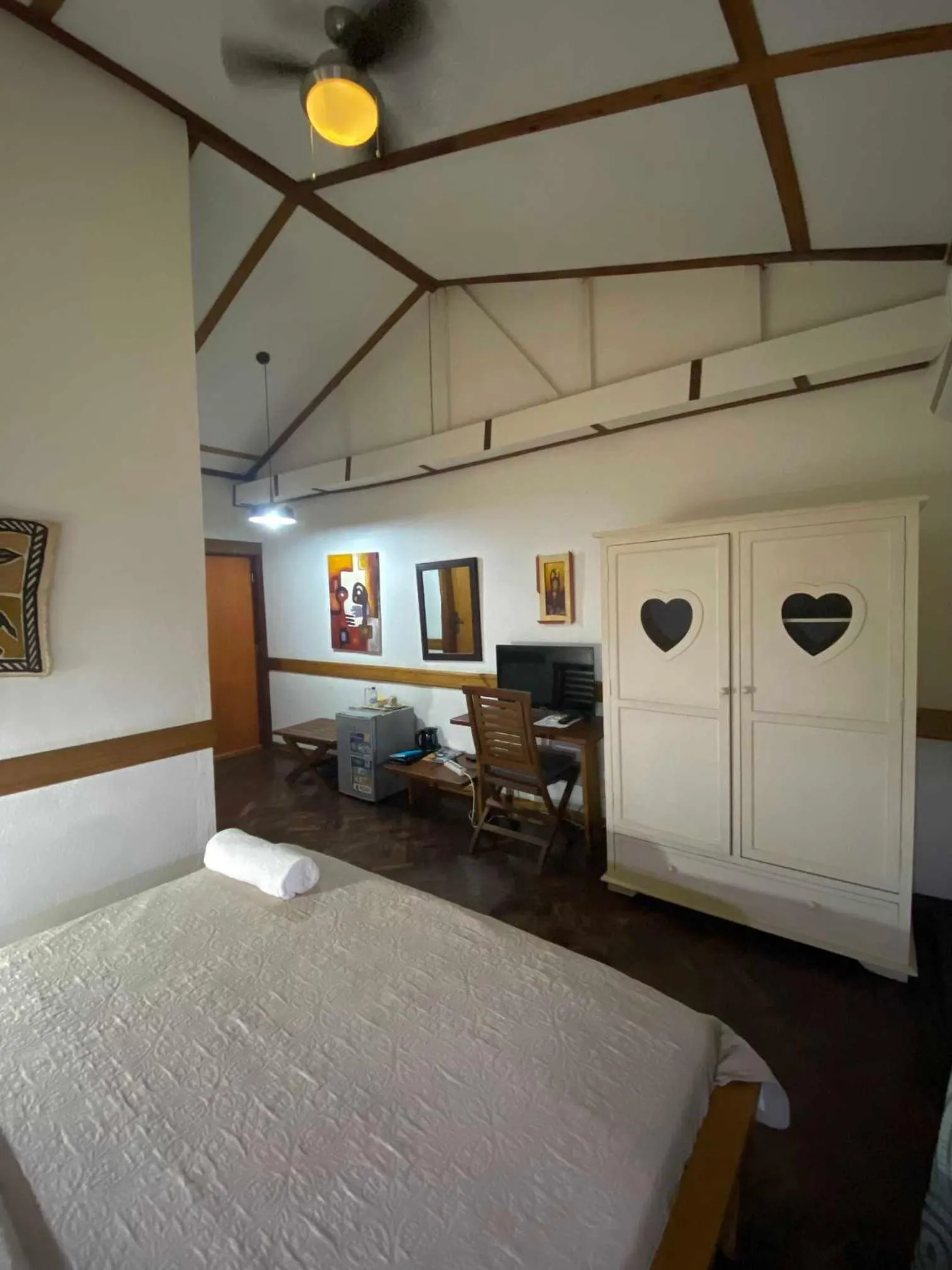 Seating area, Bed in Boutique Hotel Pavillon