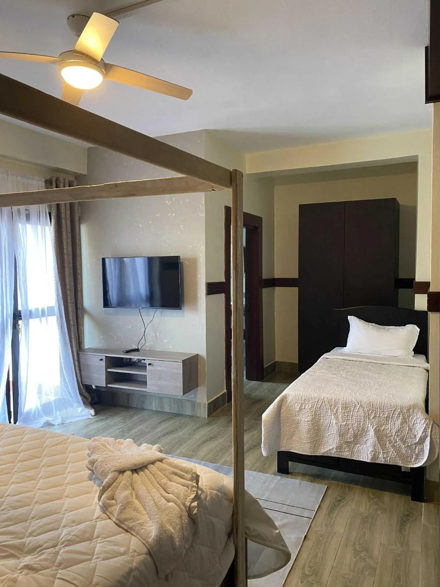 Bed in Boutique Hotel Pavillon