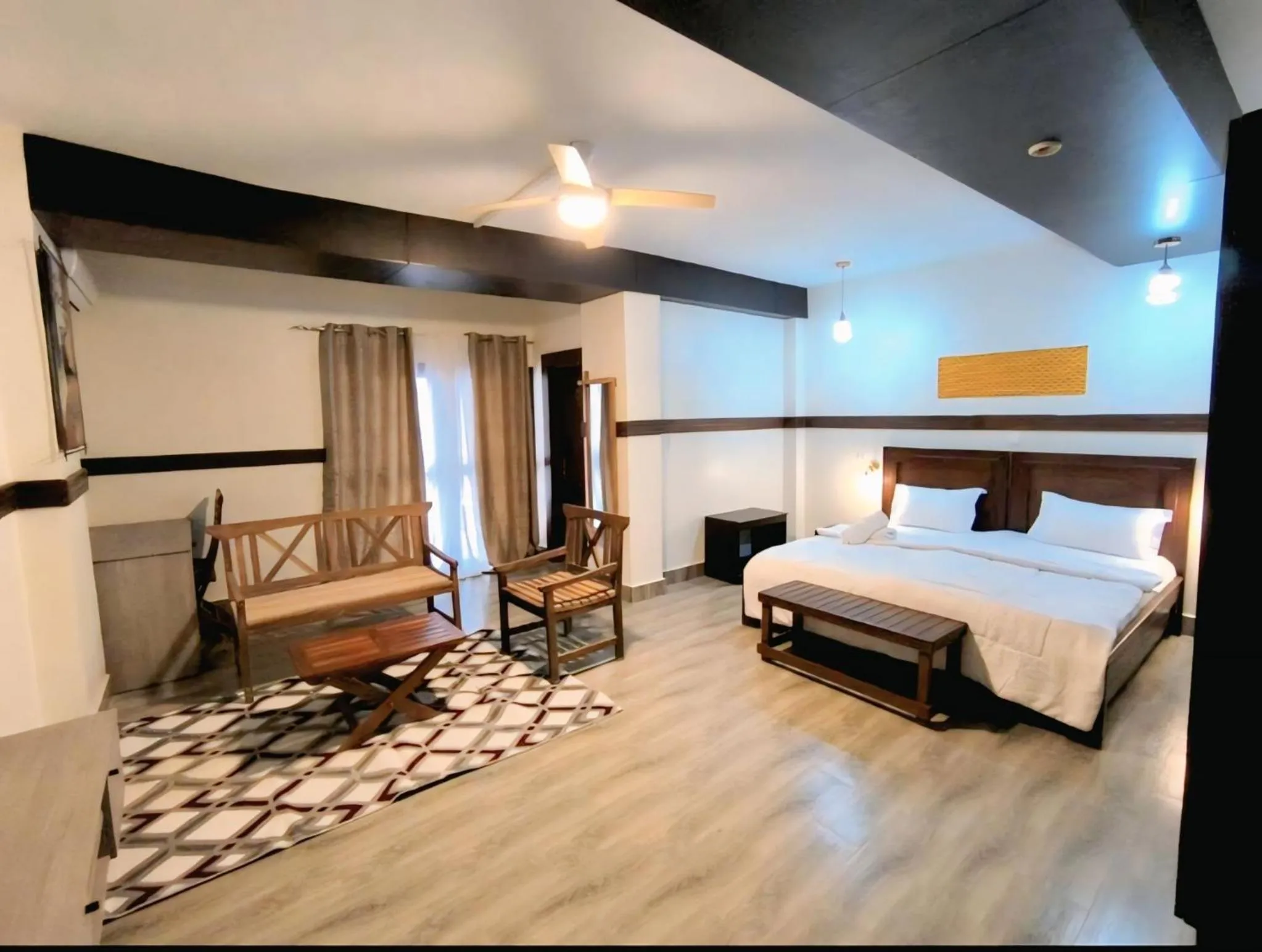 Bed in Boutique Hotel Pavillon