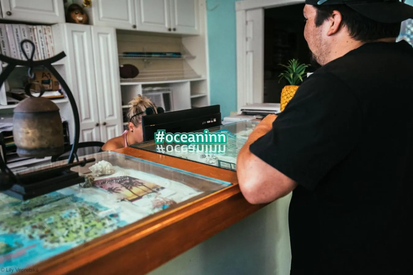 Lobby or reception in Ocean Inn