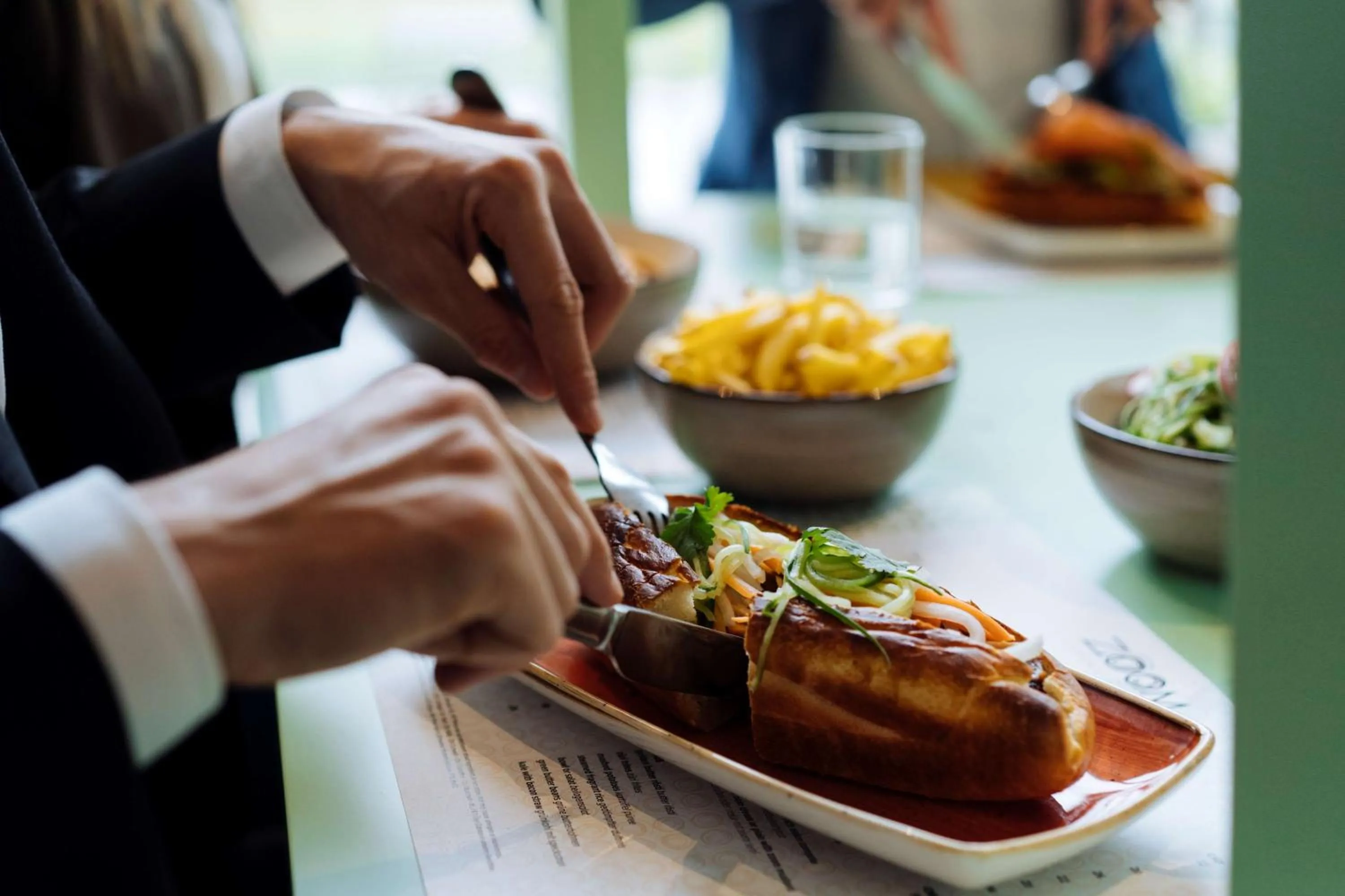 Restaurant/places to eat in Hyatt Place Zurich Airport the Circle